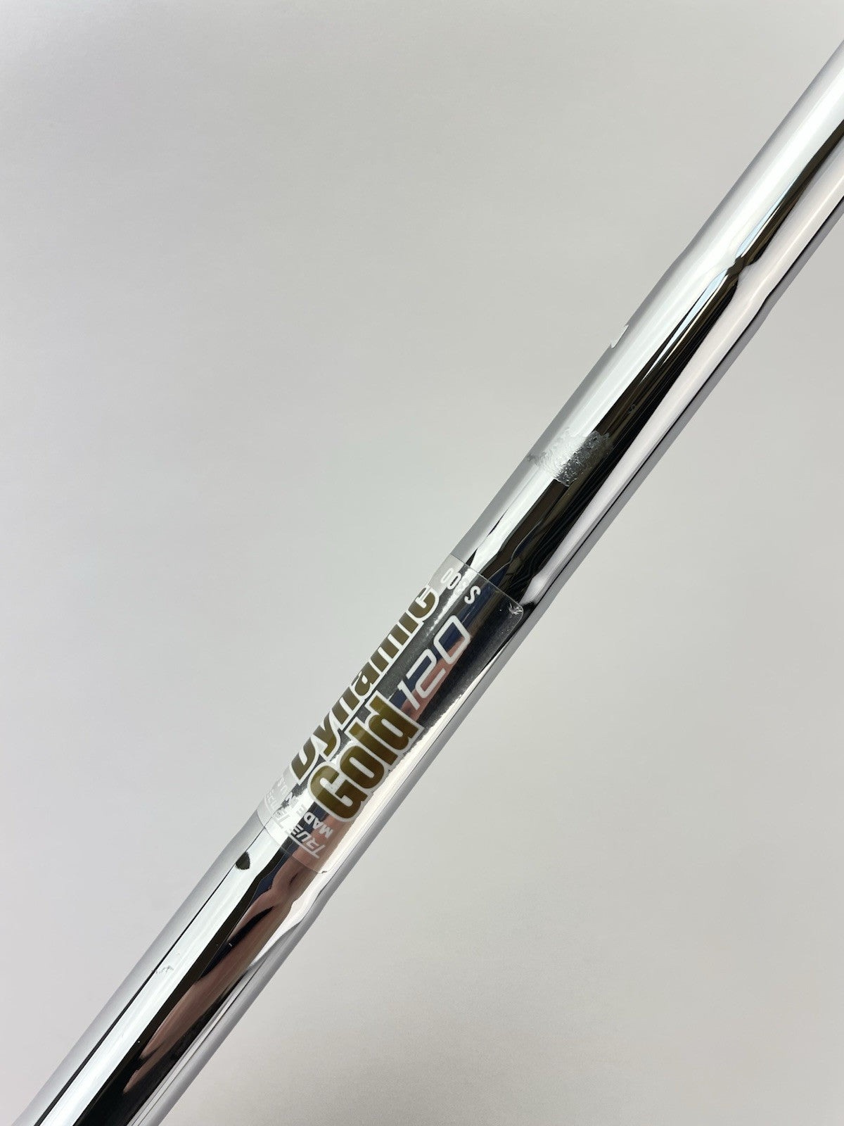 Dynamic Gold 120 Iron Shaft S300 Stiff Flex Steel 35.75 /0.355 Tapered /272125