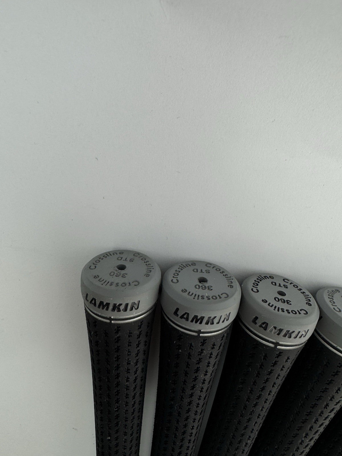 Lamkin Crossline Golf Grips (6) 360 Mens Standard /Black /Grey /Pulled /296806