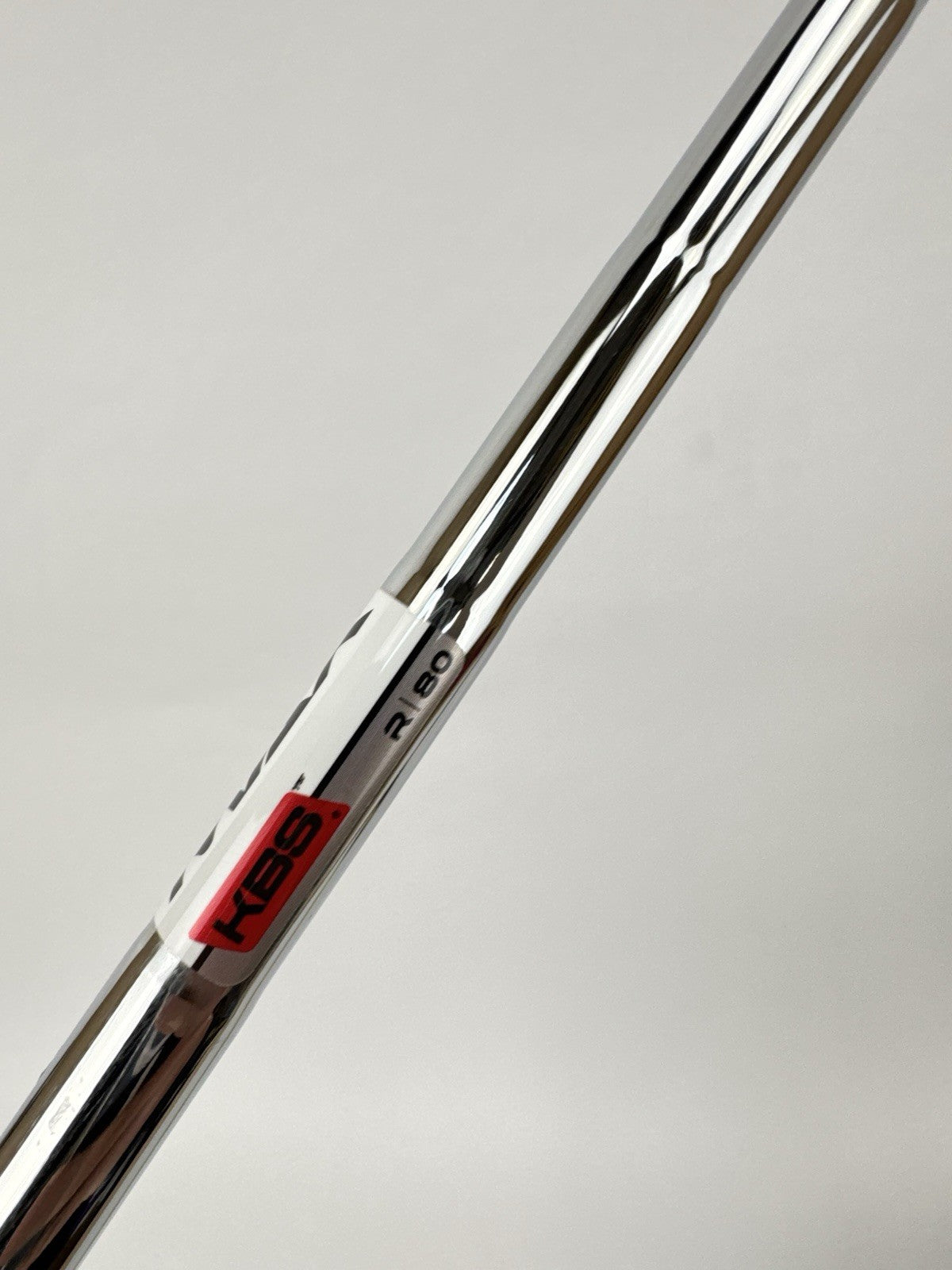 KBS Max 80 Iron Shaft Regular Flex Steel 35.5” /0.370 Parallel /350386