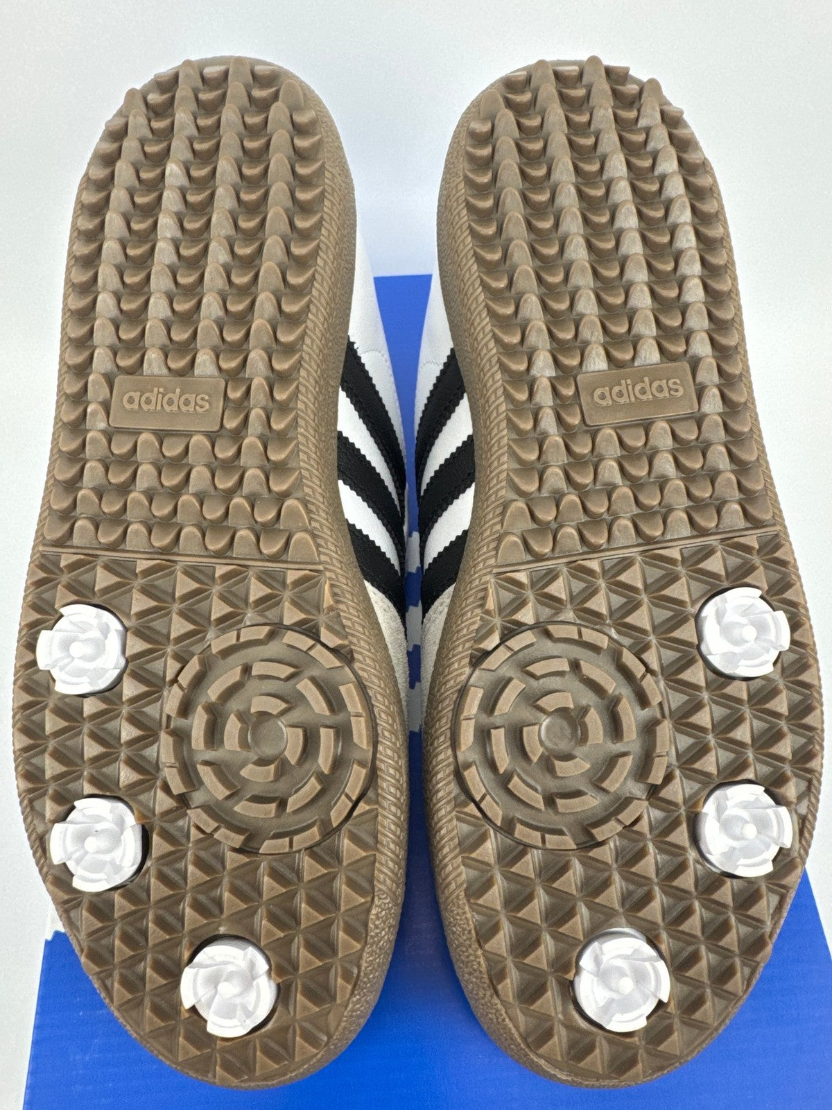 Adidas Samba Spikeless Golf Shoes Unisex Size UK 7 JH6149 White Black /314235