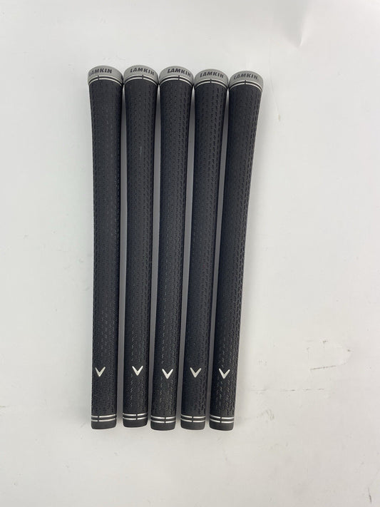 Callaway Lamkin Golf Grips (5) Crossline Standard /Black/Grey /Pulled /336700