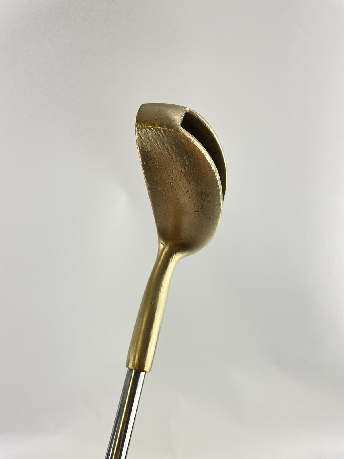 Dunlop Golden Arrow Putter 35” Heel Shafted Brass /Right Handed /New Grip /614412