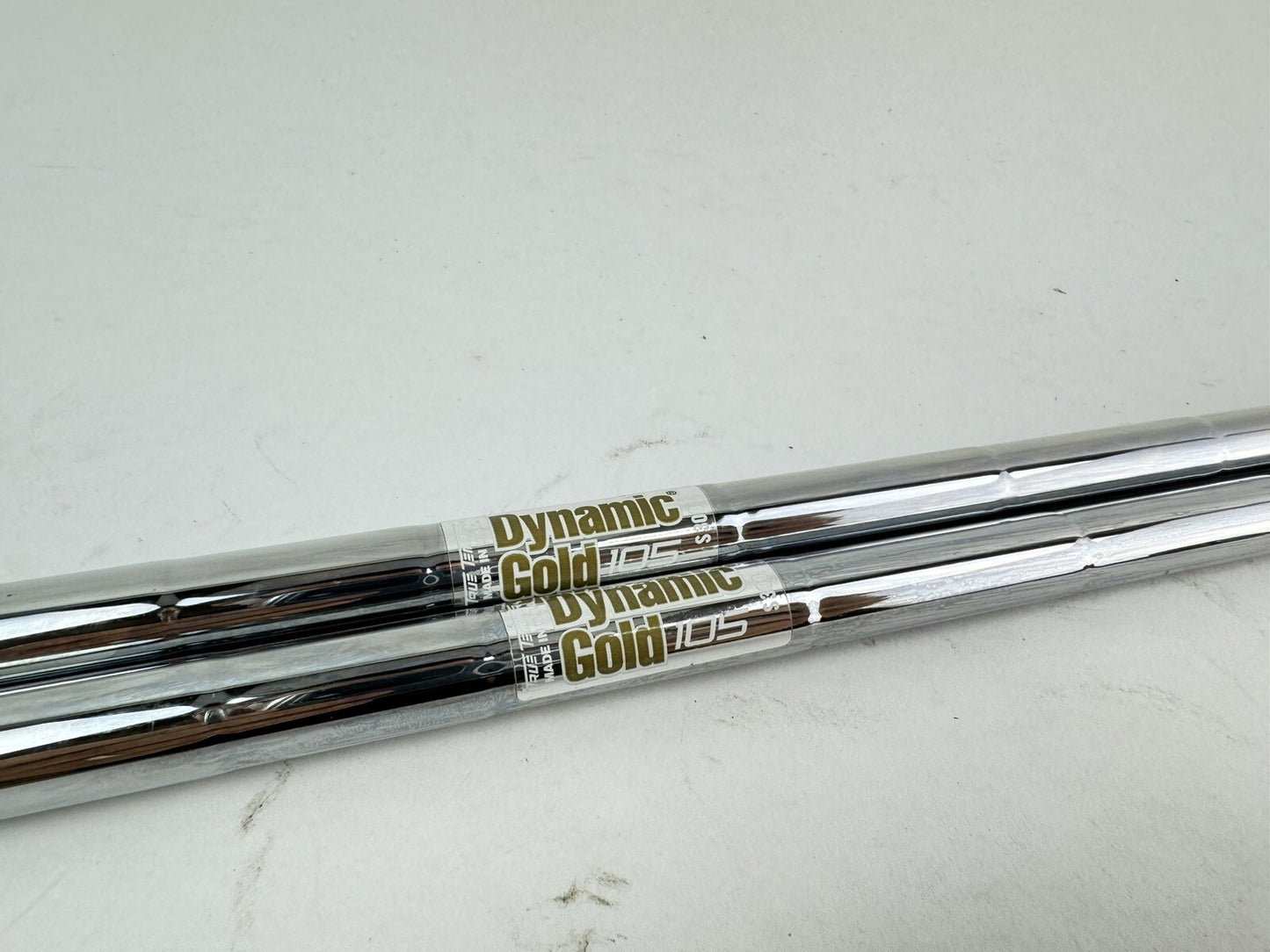 Dynamic Gold 105 Wedge Shaft Set (2) S300 Stiff Steel 0.355 Tapered /184550