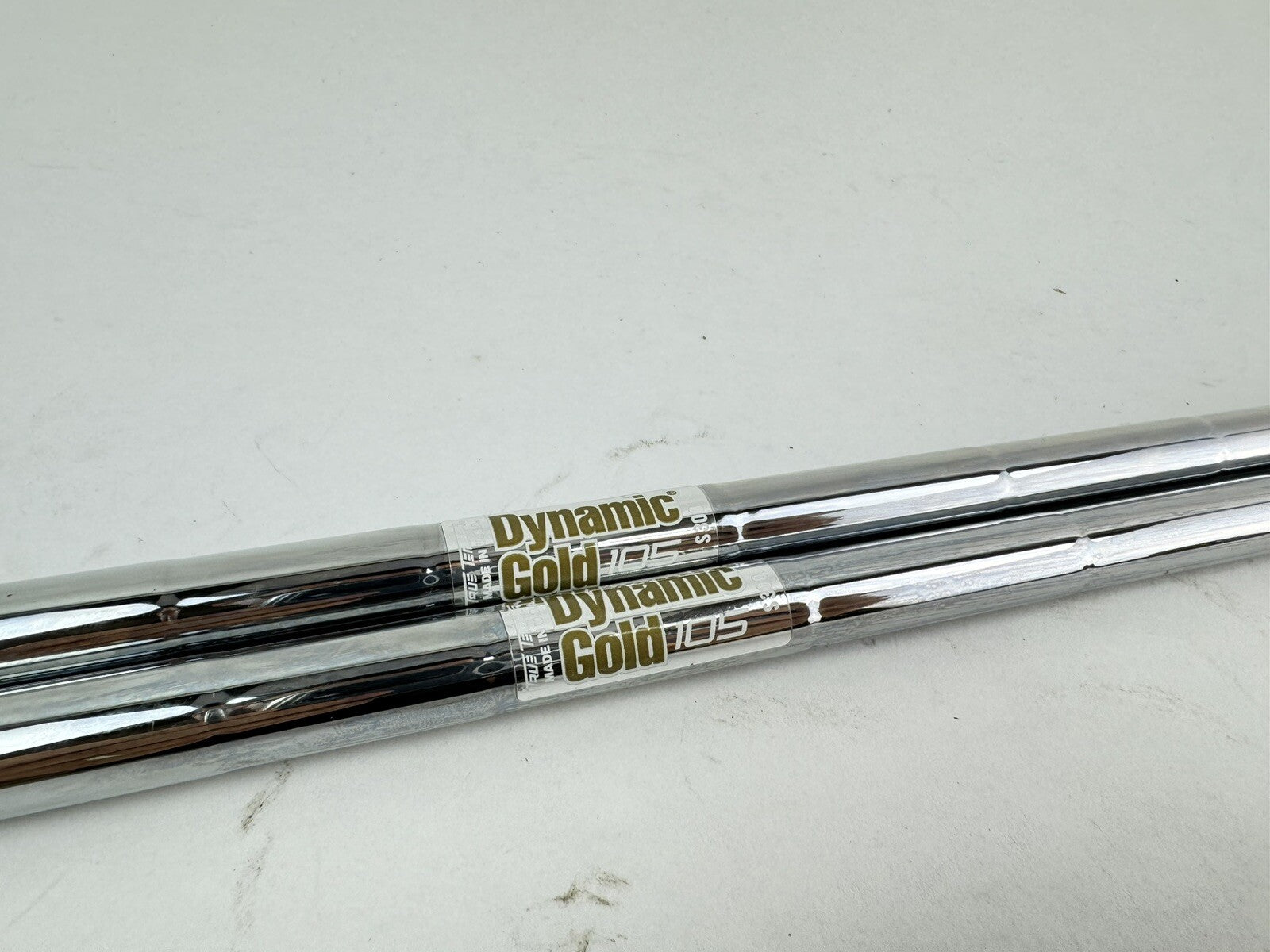 Dynamic Gold 105 Wedge Shaft Set (2) S300 Stiff Steel 0.355 Tapered /184550