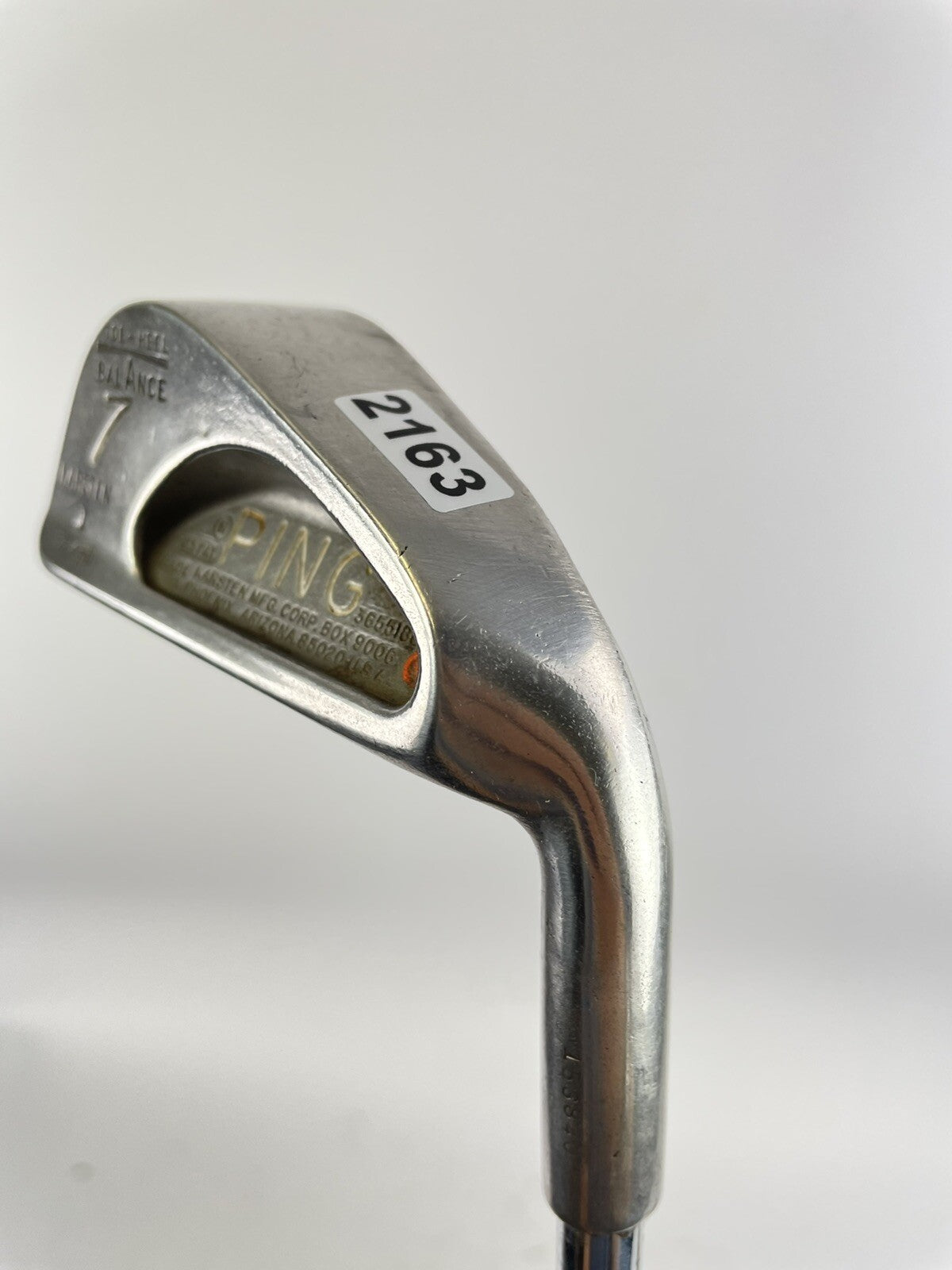 Ping Karsten I #7 Iron Orange Dot Regular Flex Steel /New Grip /216310