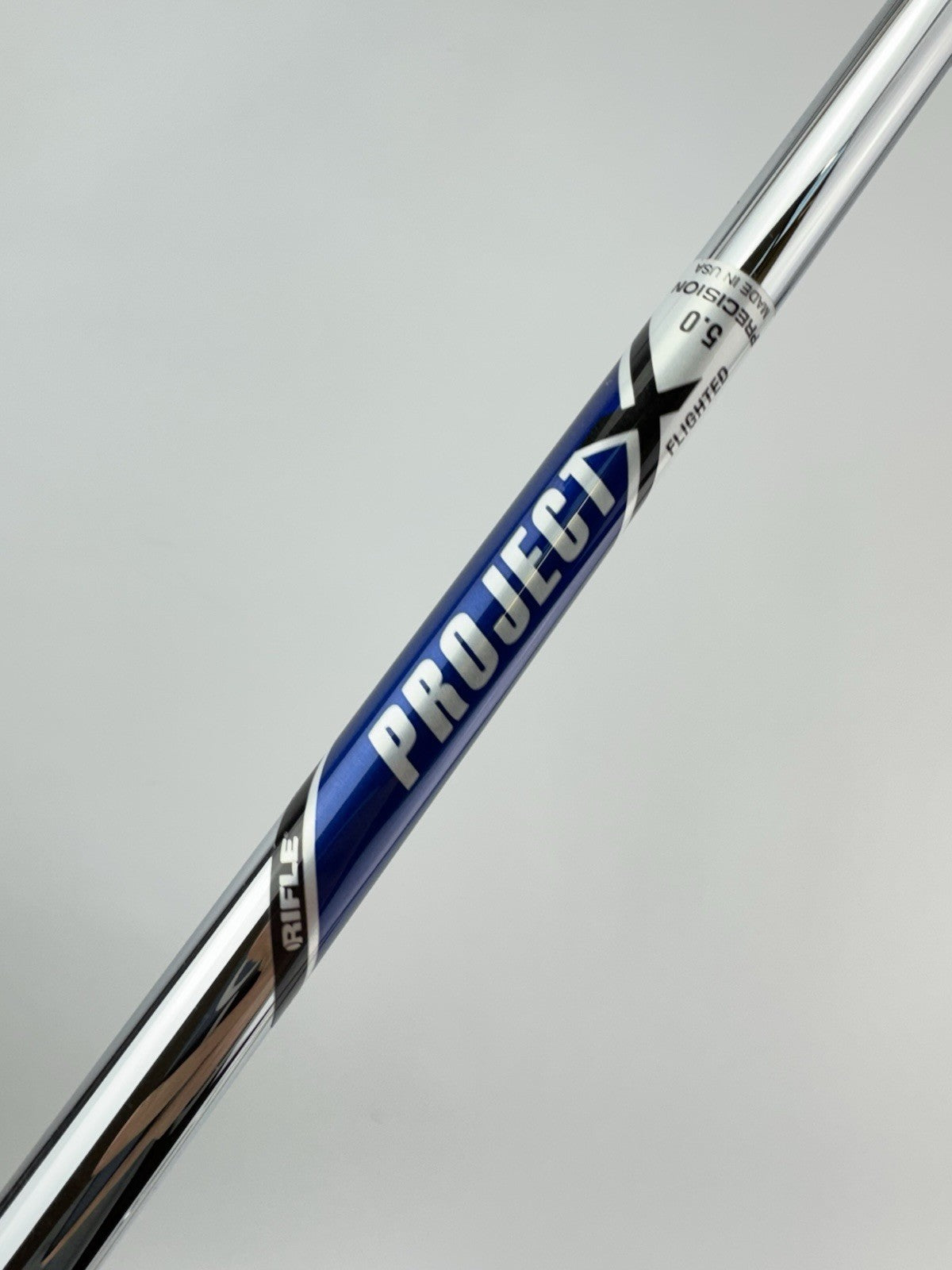Project X Iron Shaft 5.0 Regular Flex Steel Flighted 40” /New /309062