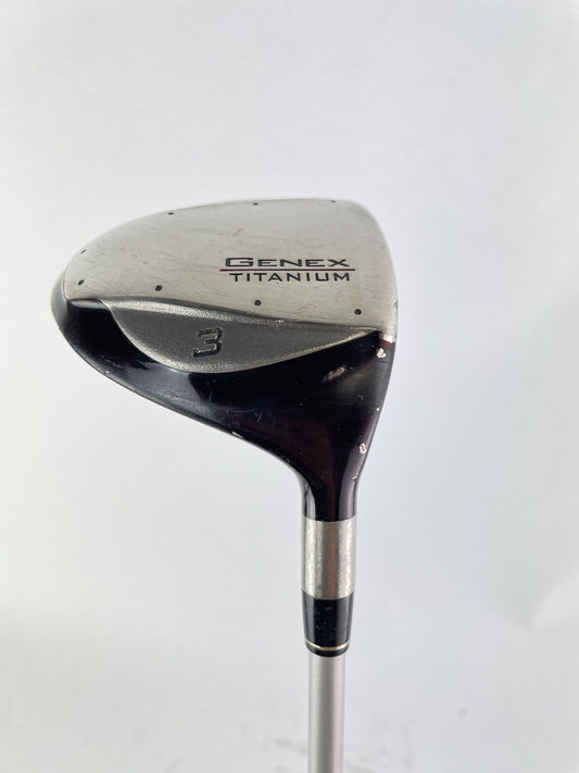 Genex Golf 3 Wood Nickent Ladies Graphite /Right Handed /New Grip /126590