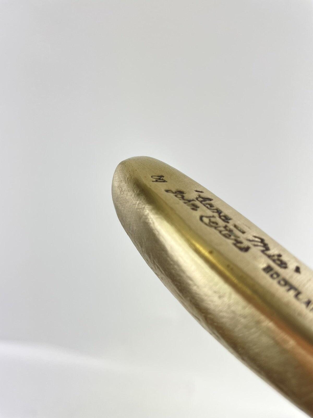 John Letters Golf Putter “Cara-Mia” Blade 33.5” Heel Shafted /New Grip /65391
