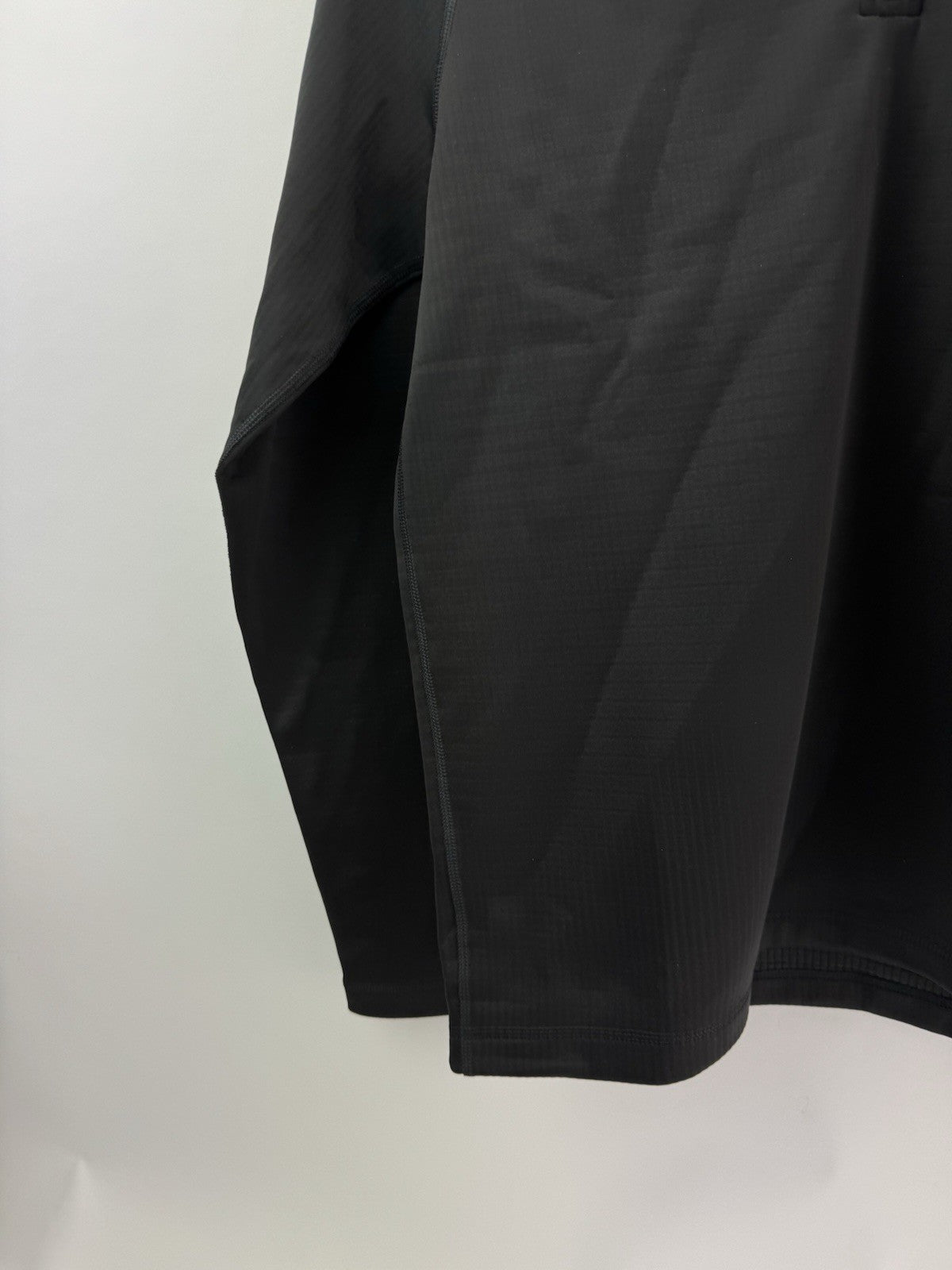Puma Golf Mens Pullover Waffle Fleece 1/4 Zip UK Medium /Black /New /294951