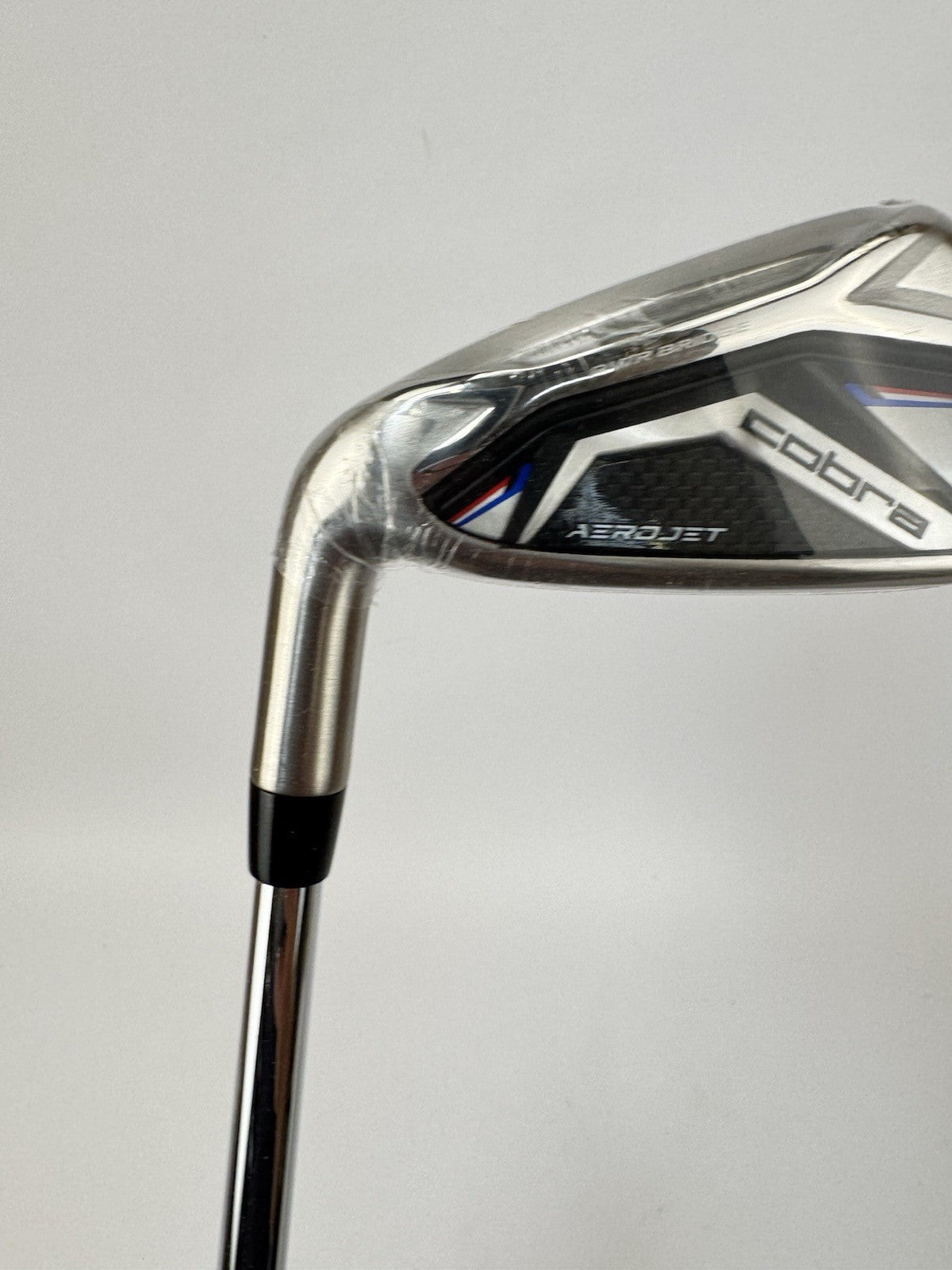 Cobra Aerojet 4 Iron Left Handed 18.5* KBS Tour Regular Flex Steel /New /359401