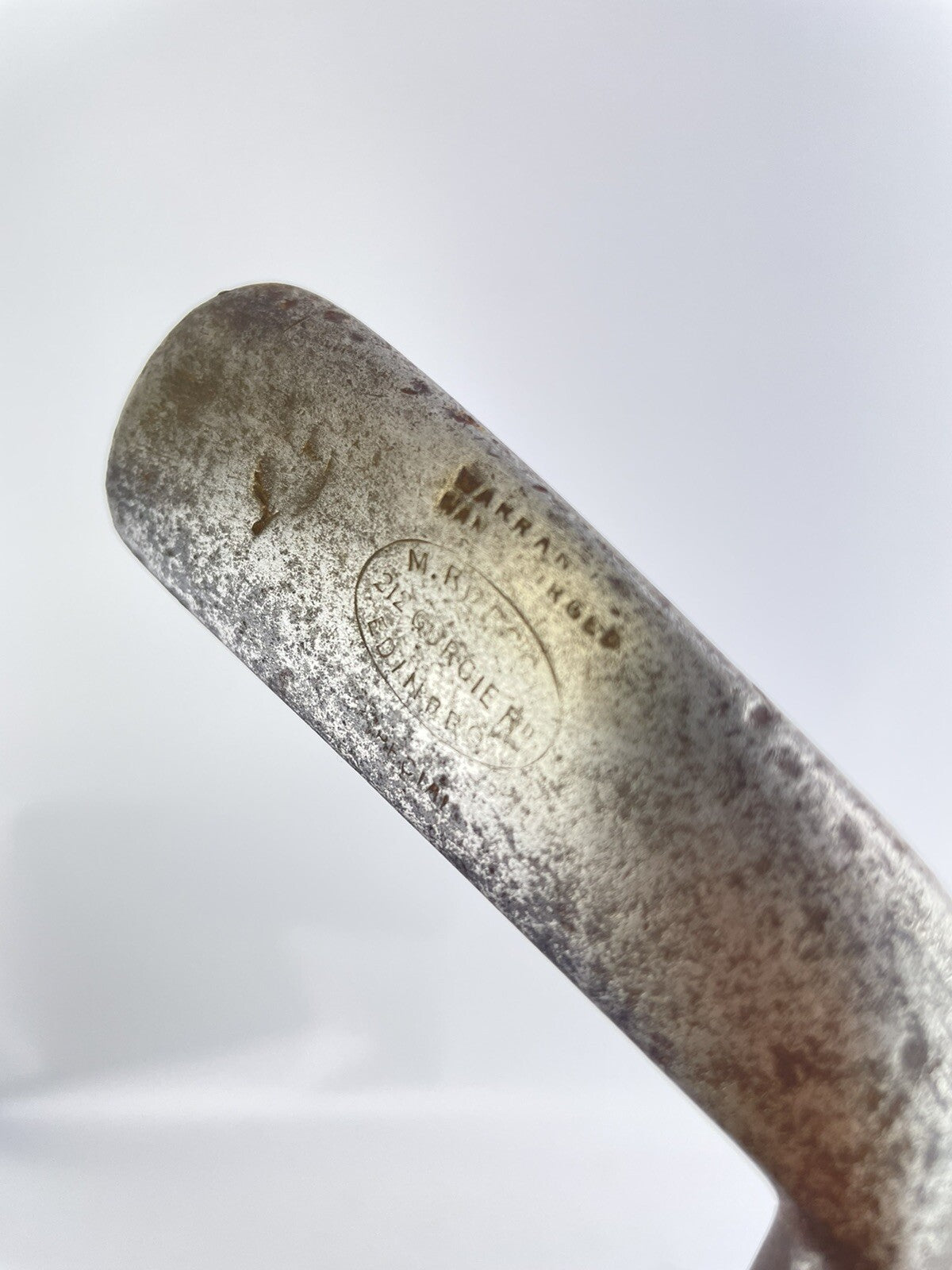Hickory Golf Putter Hand Forged M.Rodgers 212 Gorgie Road Edinburgh /31.5” /42142