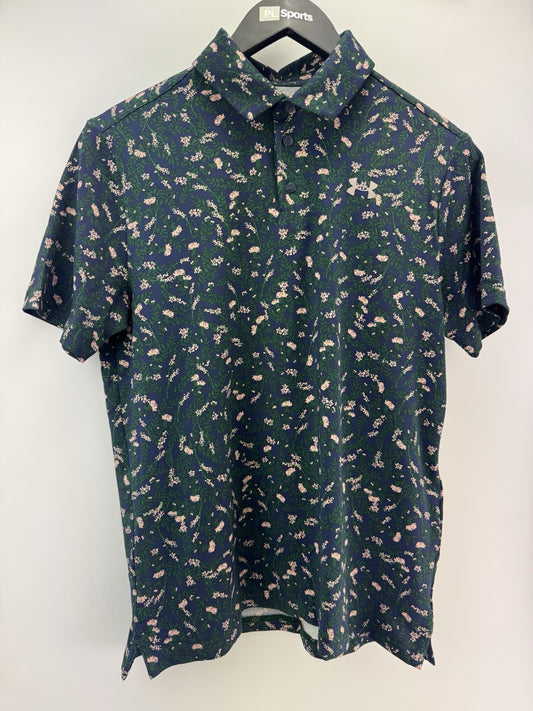 Under Armour Juniors Playoff Printed Polo Size Large/ Brand New/ 309230