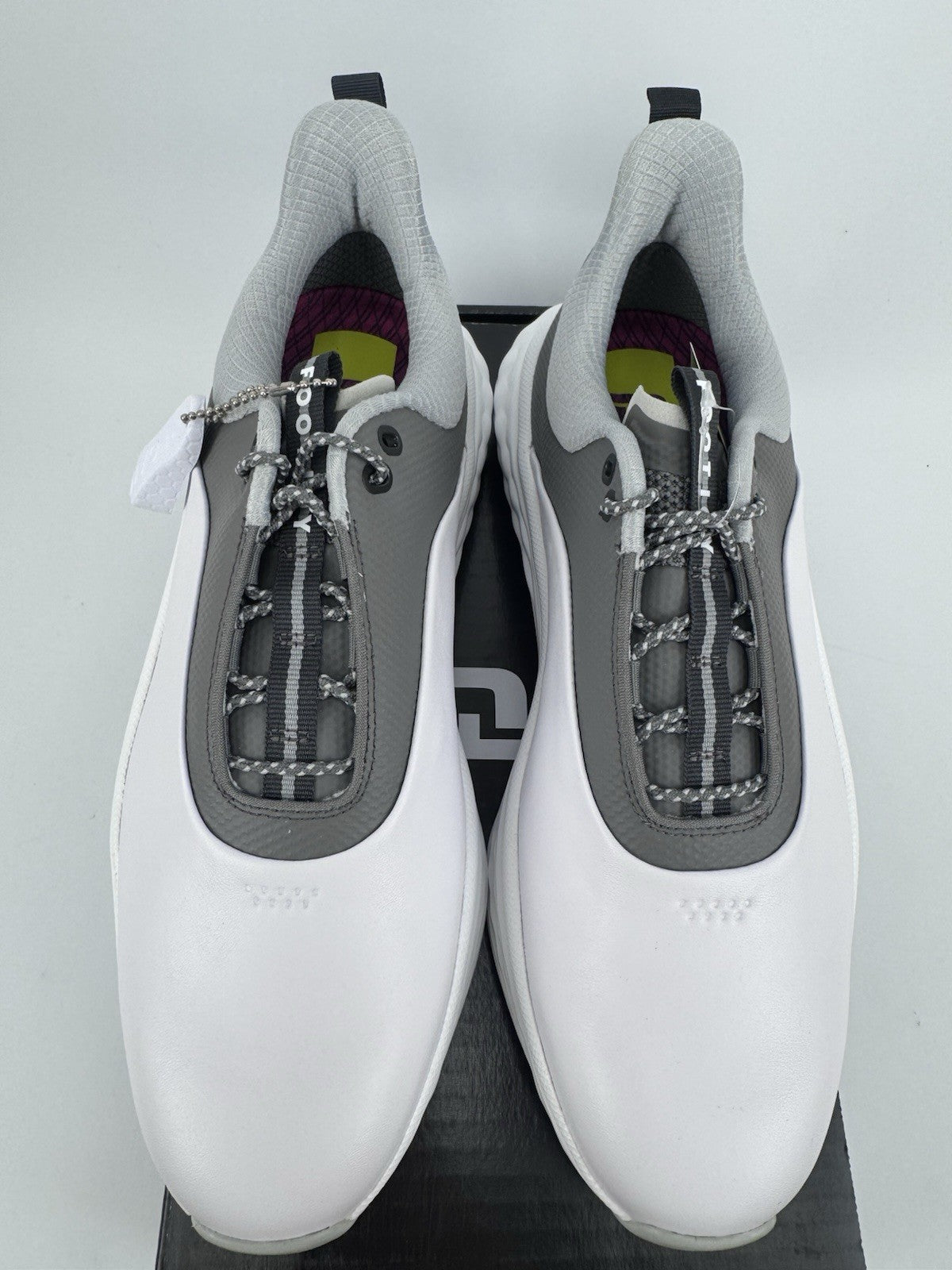 FootJoy Quantum Golf Shoes Men's UK Size 8.5 Grey White Comfort Foam/ 314351