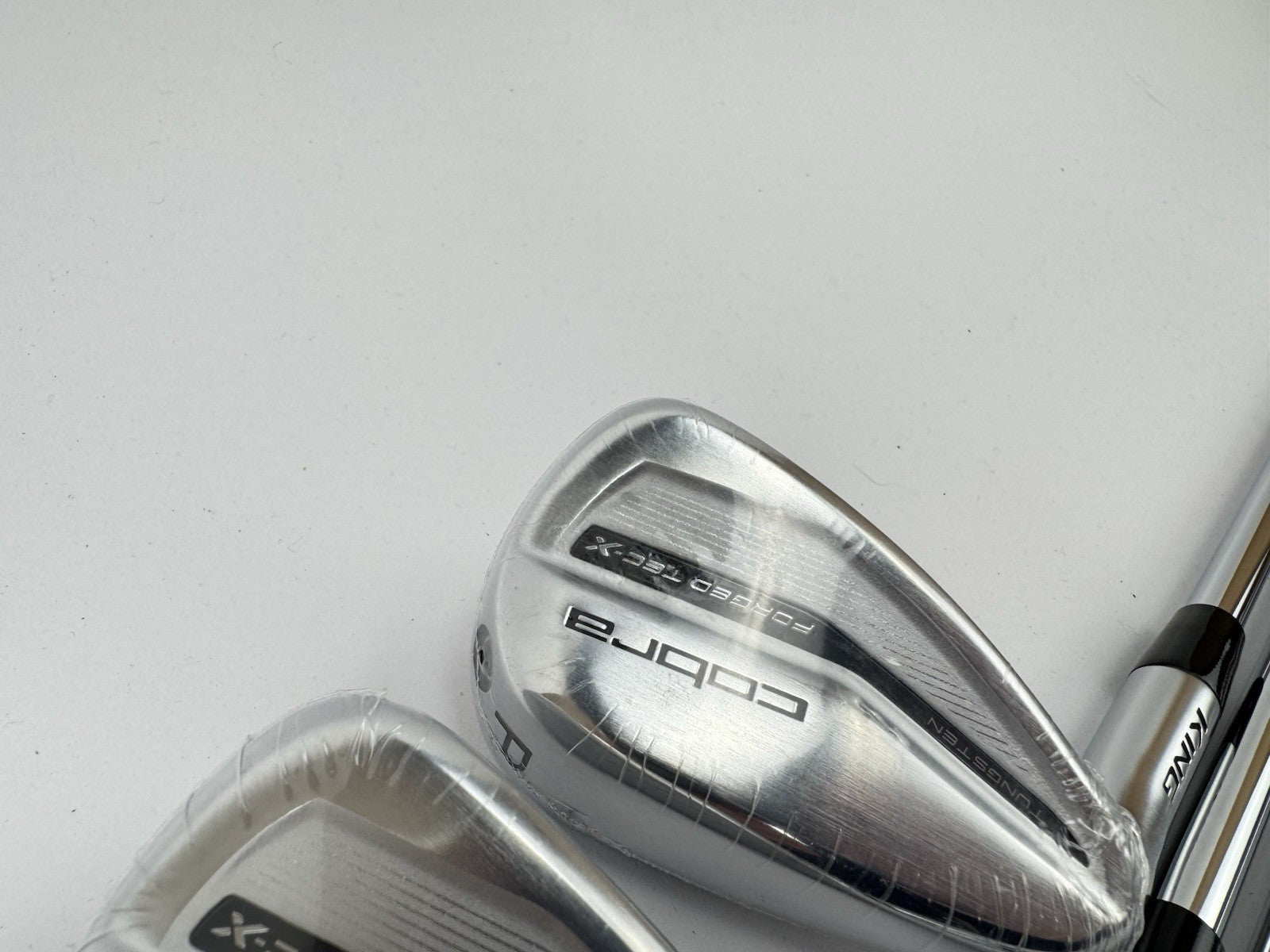 Cobra Forged Tec X Irons 5,7,9+PW KBS Tour Lite Regular Steel /Left /New/341317