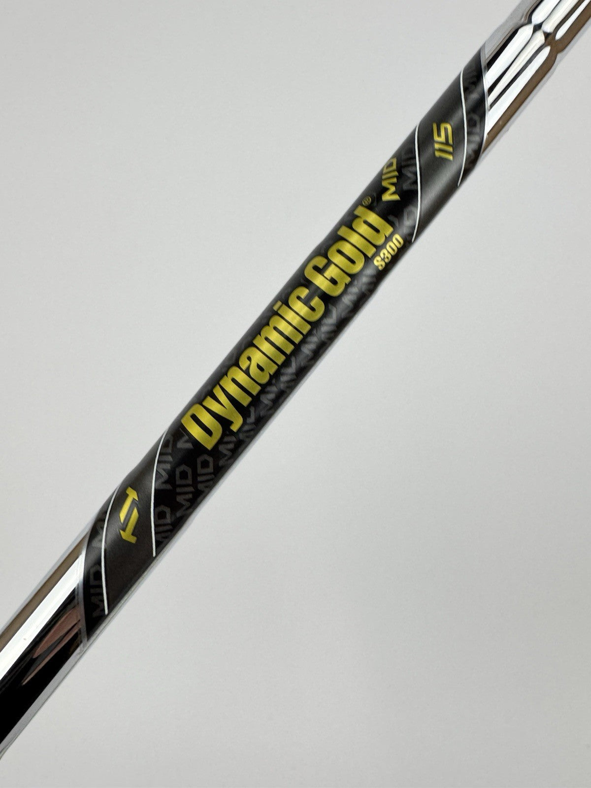 Dynamic Gold Mid 115 Iron Shaft S300 Stiff Flex Steel 35” /0.355 /315032