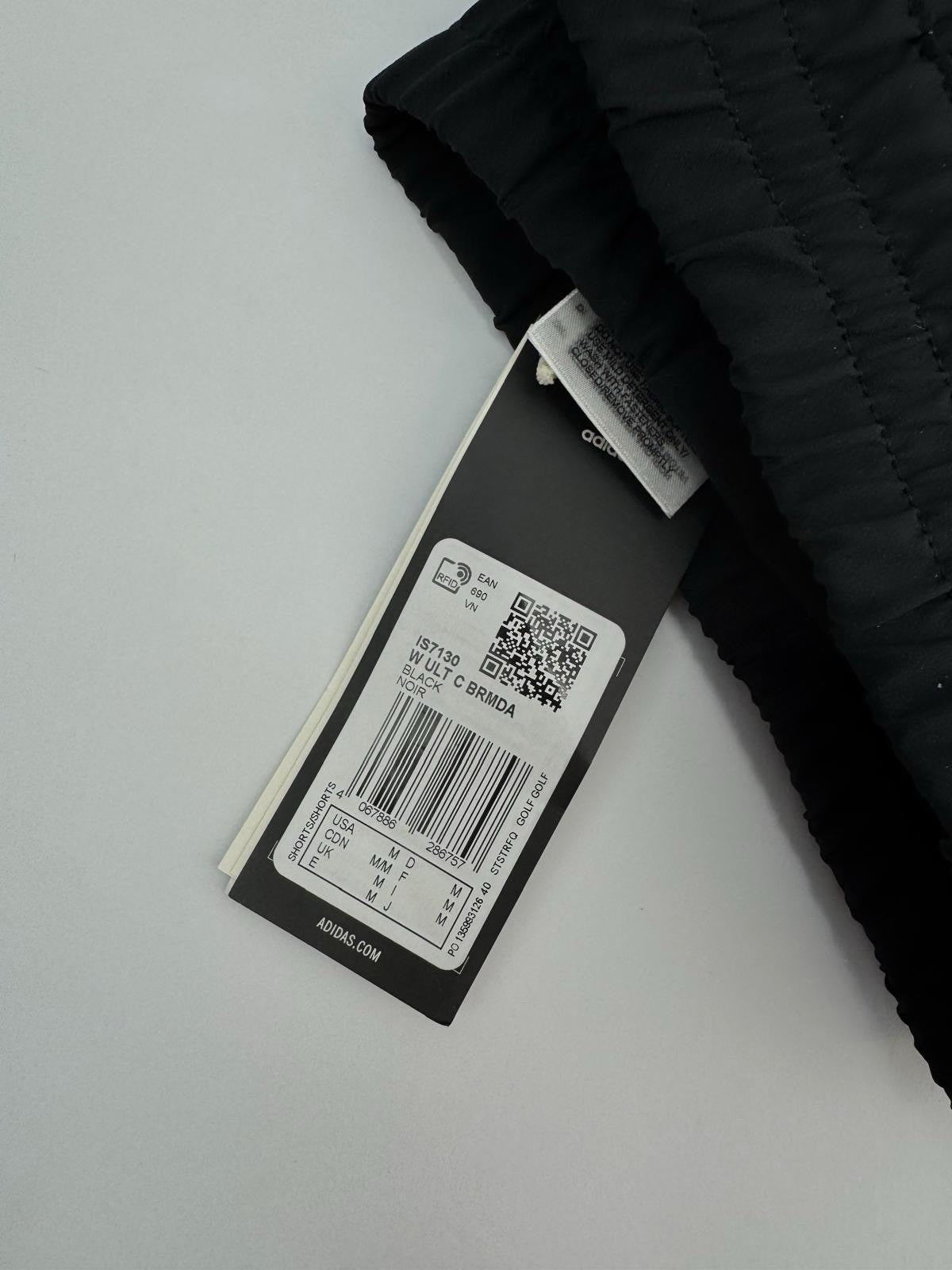 Adidas Ladies Golf Shorts Bermuda /Black /UK Medium /New /306424