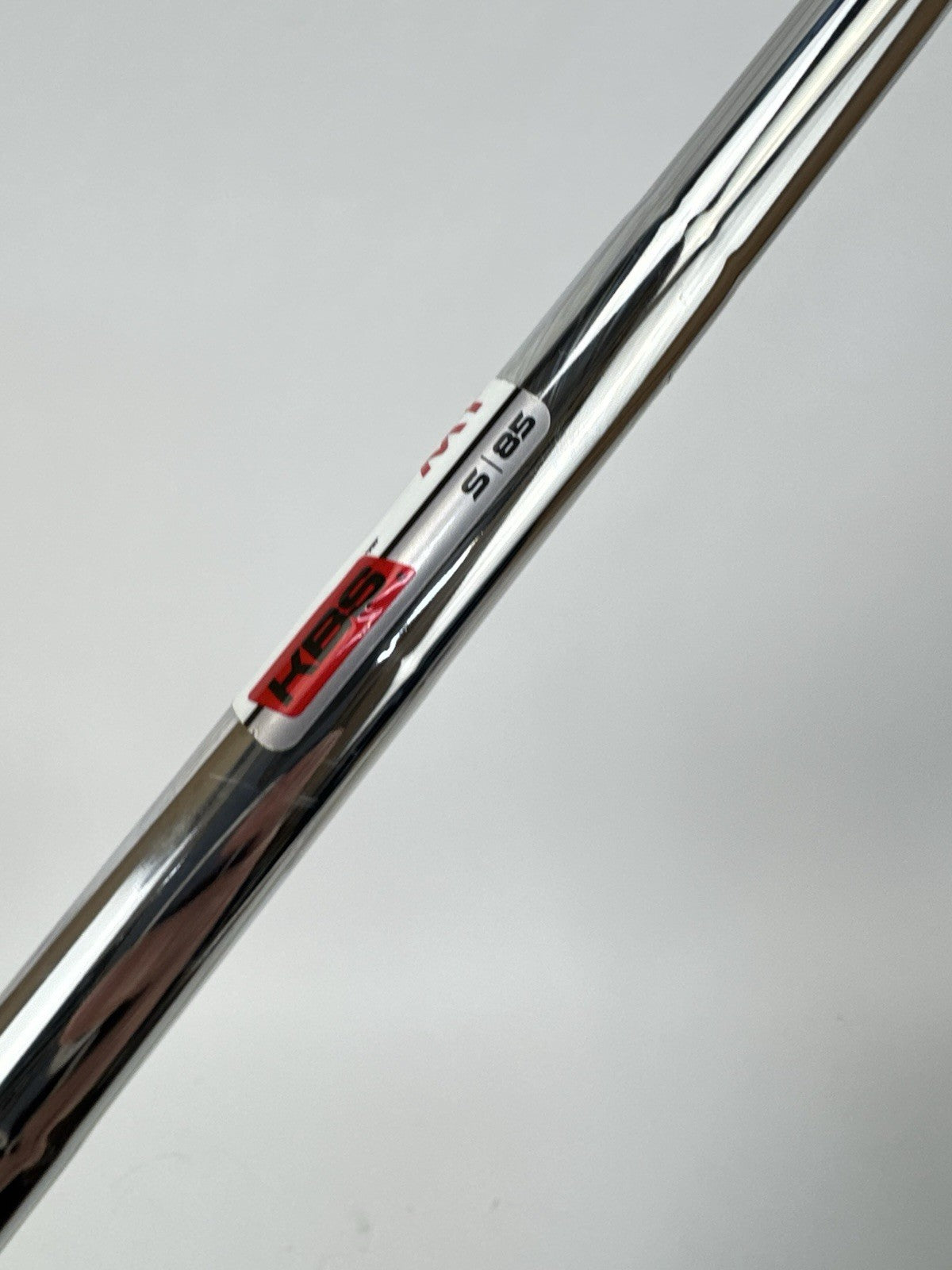 KBS Max MT 85 Iron Shaft Stiff Flex Steel 35.25” /0.370 Parallel /335665