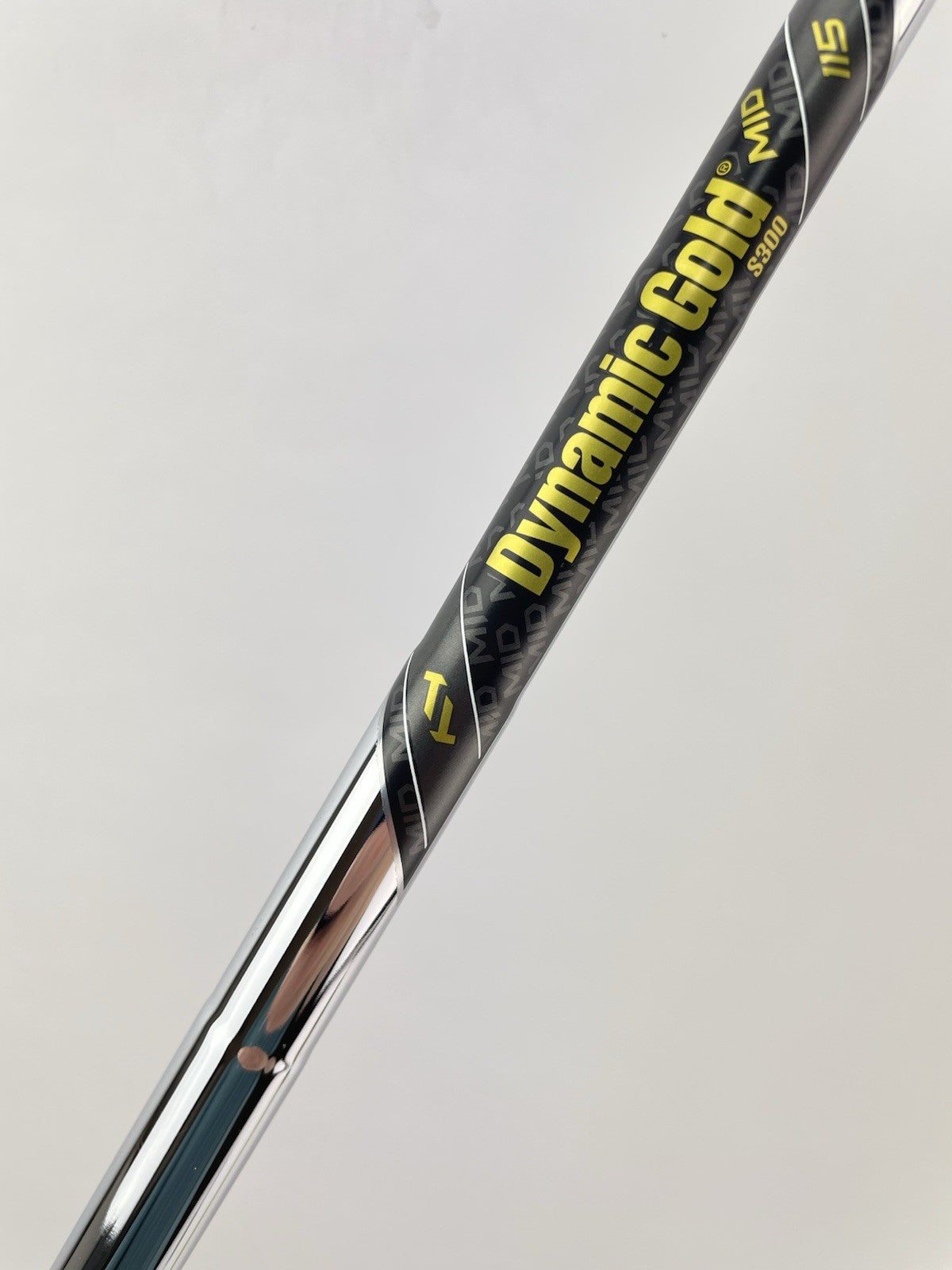 Dynamic Gold Mid Iron Shaft 115 Stiff Flex Steel 36.25 /0.355 Tapered /257851