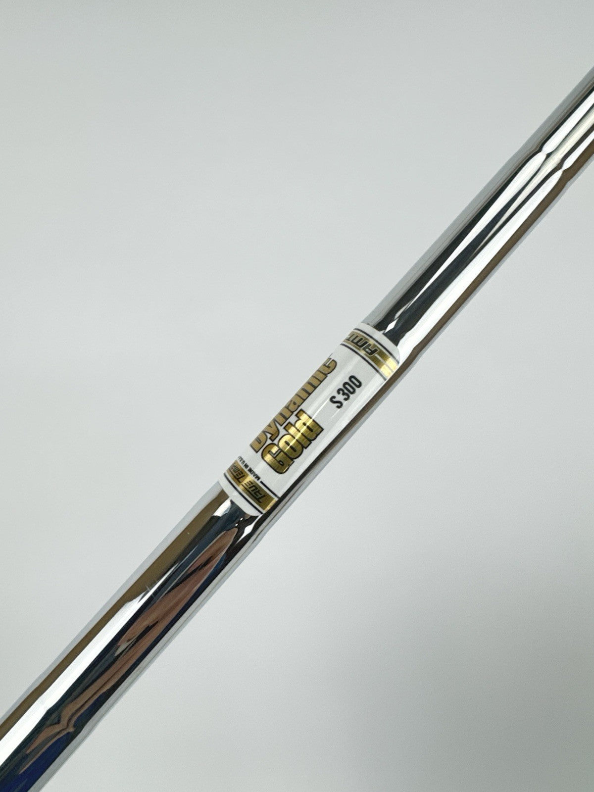 Dynamic Gold AMT Iron Shaft S300 Stiff Flex Steel 36" /0.355 Tapered /318833