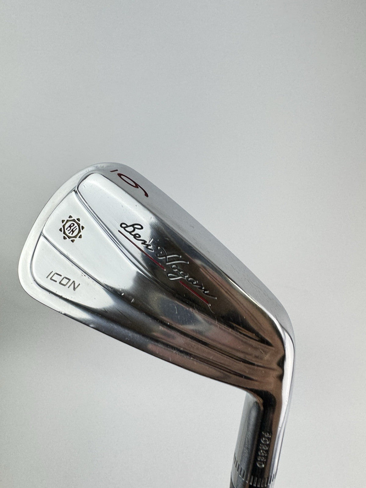 Ben Hogan Icon 6 Iron Forged S300 Stiff Flex Steel /Right Handed /259821