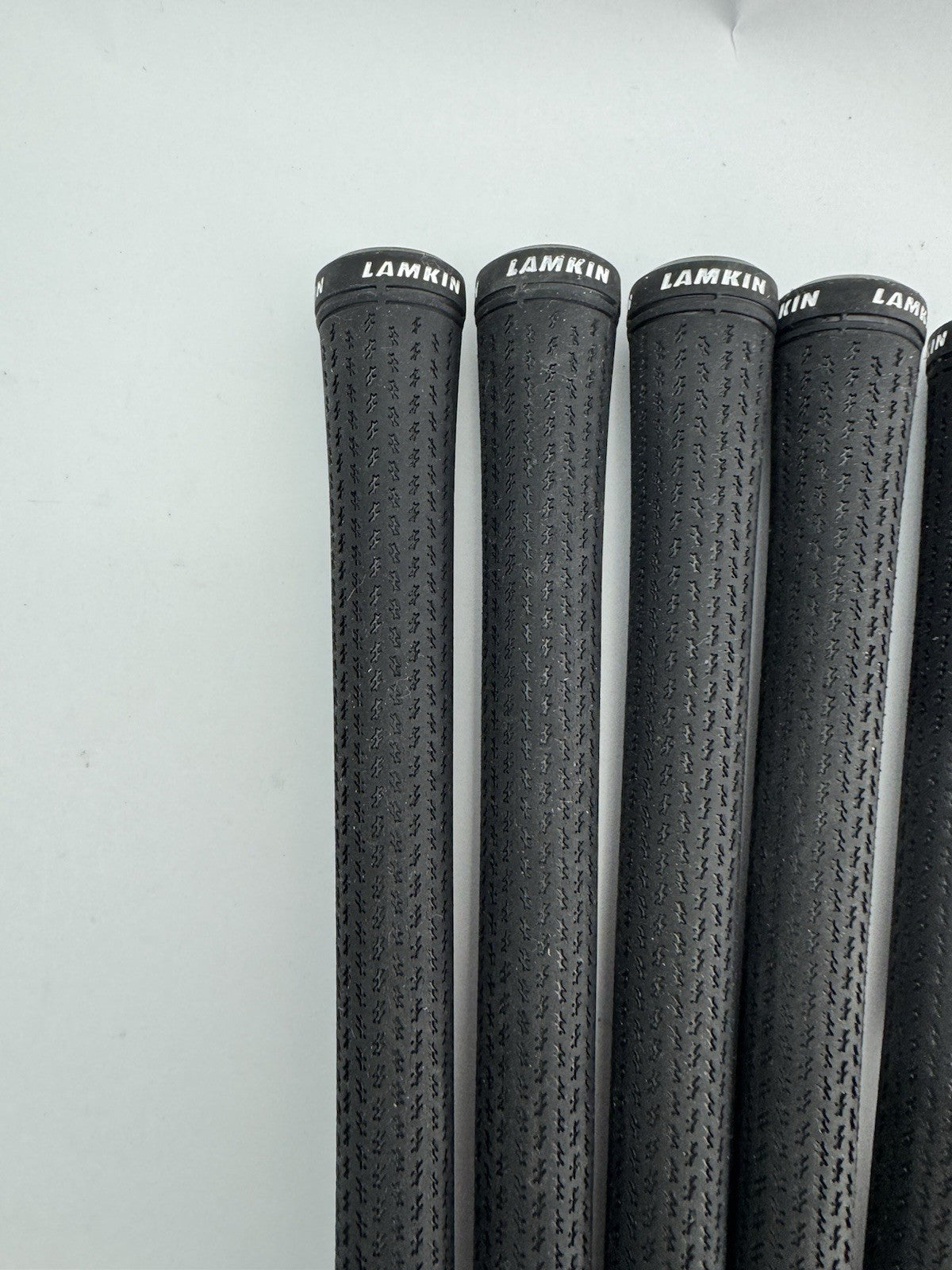 Lamkin Crossline 360 Golf Grips (5) Mens Standard /Black/White /Pulled /301163