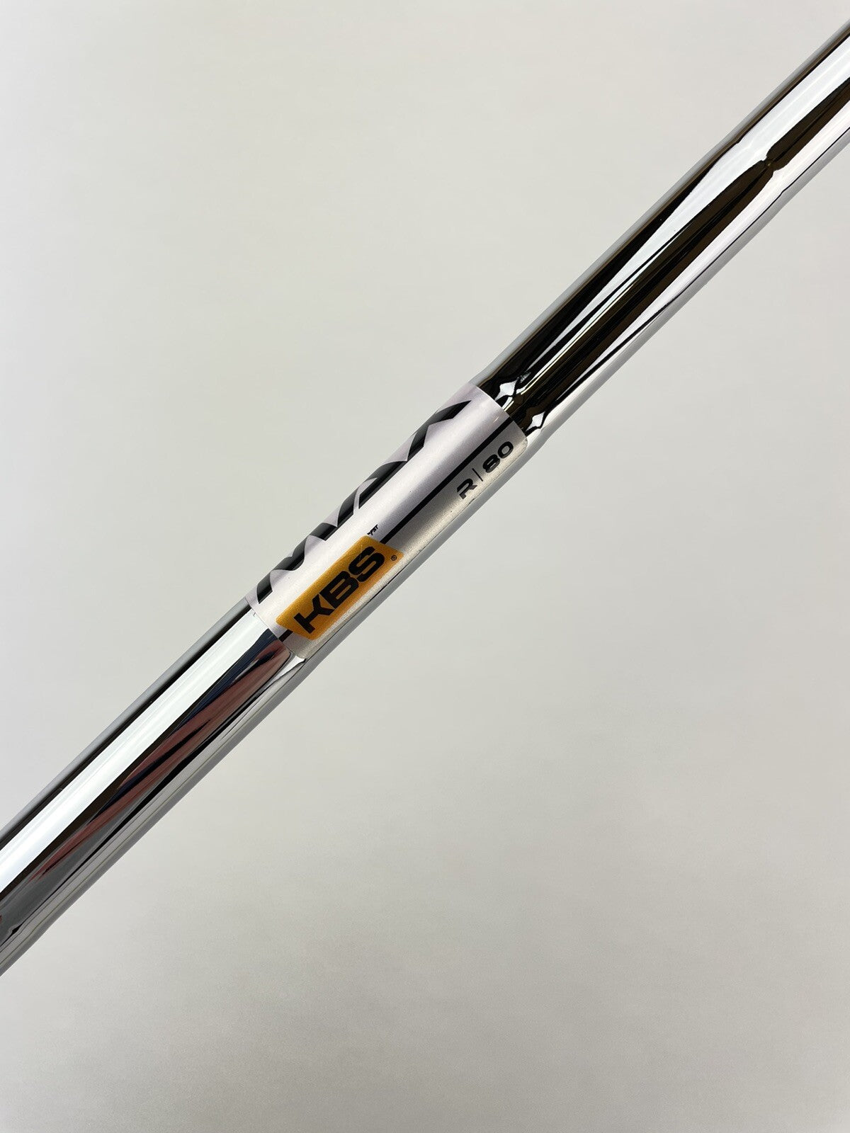 KBS Max 80 Iron Shaft Regular Flex Steel 36” /0.370 Parallel /205635