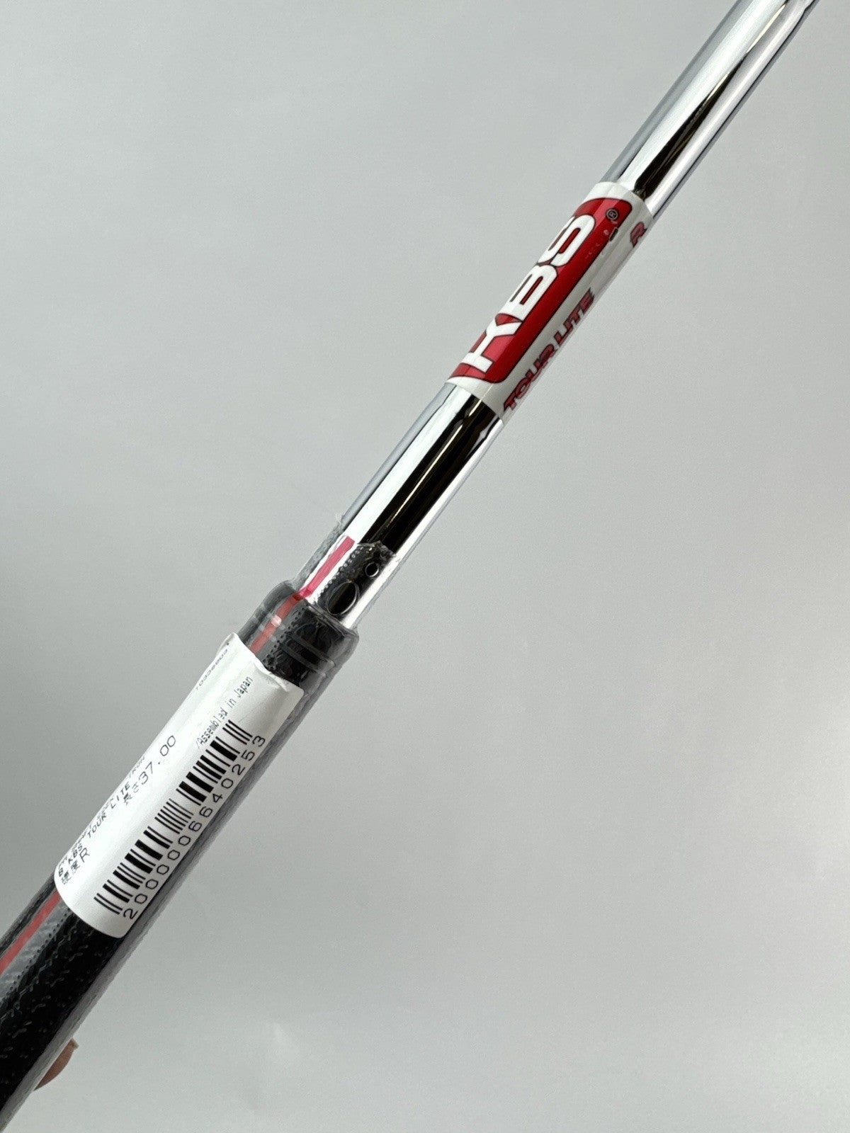 KBS Tour Lite Iron Shaft Regular Flex Steel 36 /0.355 Tapered /Lamkin /305827