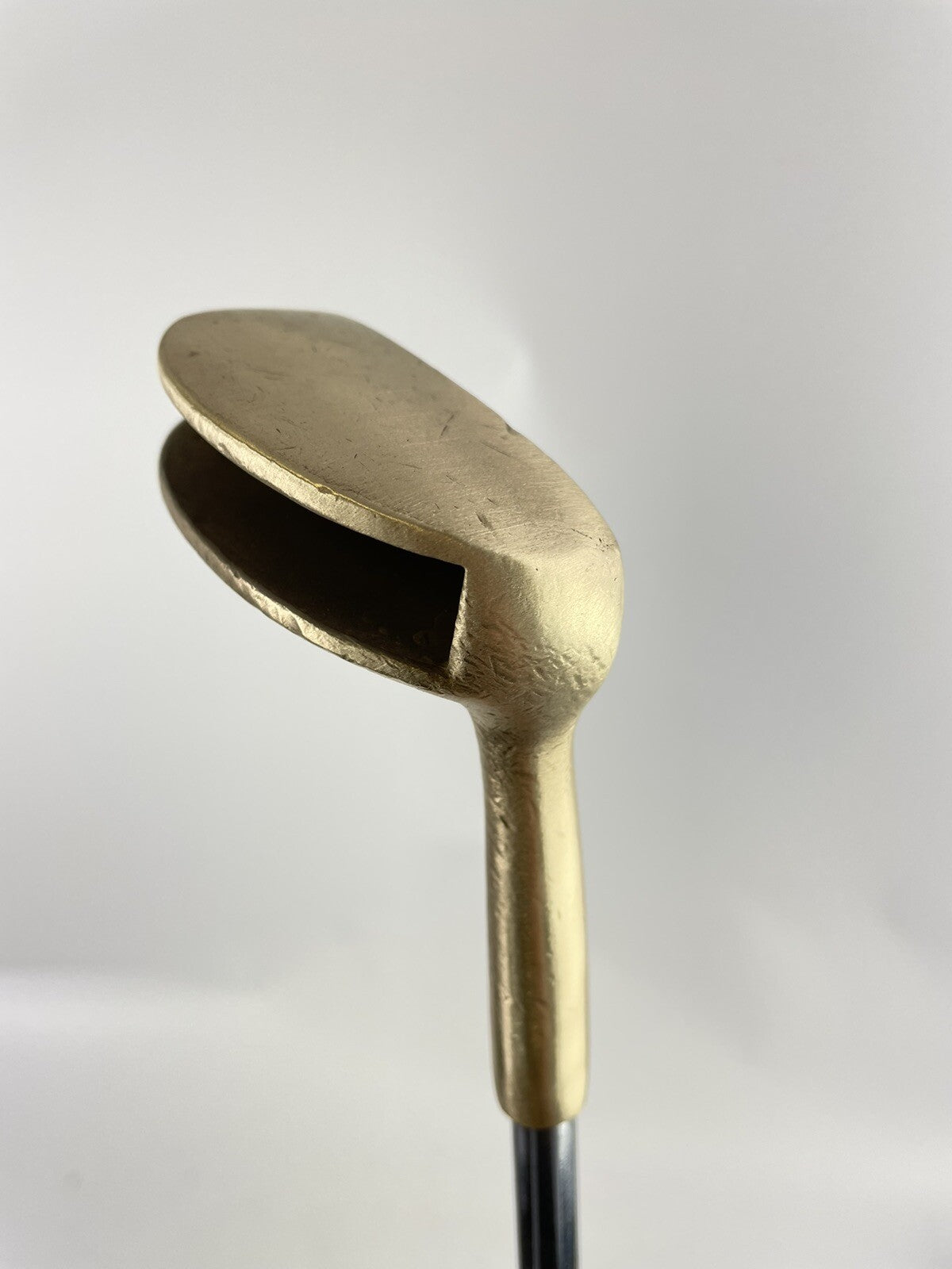 Dunlop Golden Arrow Putter 35” Heel Shafted Brass /Right Handed /New Grip /61440