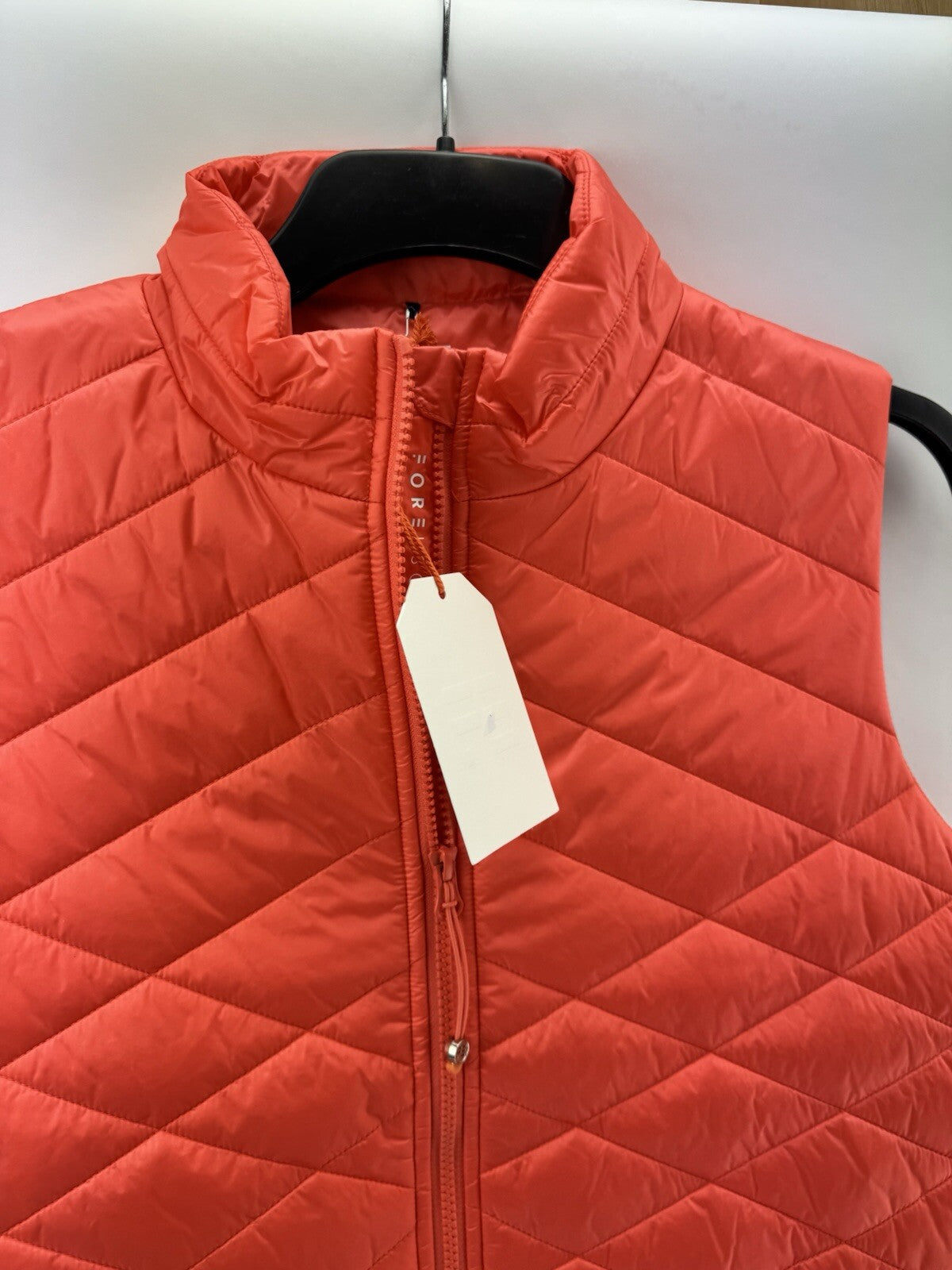 Forelson Golf Women’s Gilet Burford Coral Colour UK XL (14) /New /222803