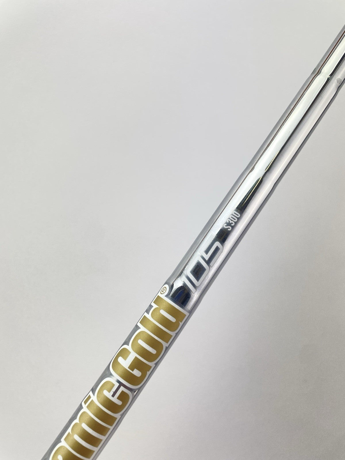 Dynamic Gold 105 Iron Shaft S300 Stiff Flex Steel 35.75” /0.355 Tapered /292525