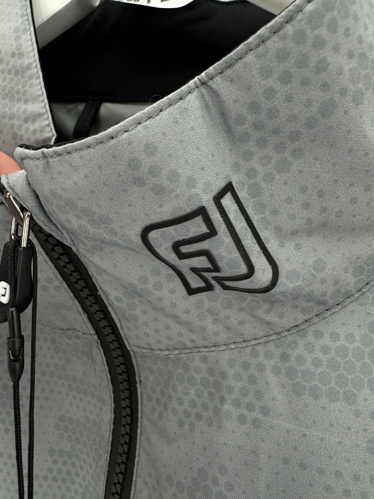 FootJoy Hydrolite X Jacket Mens Size L Grey Camo Waterproof Lightweight/337627