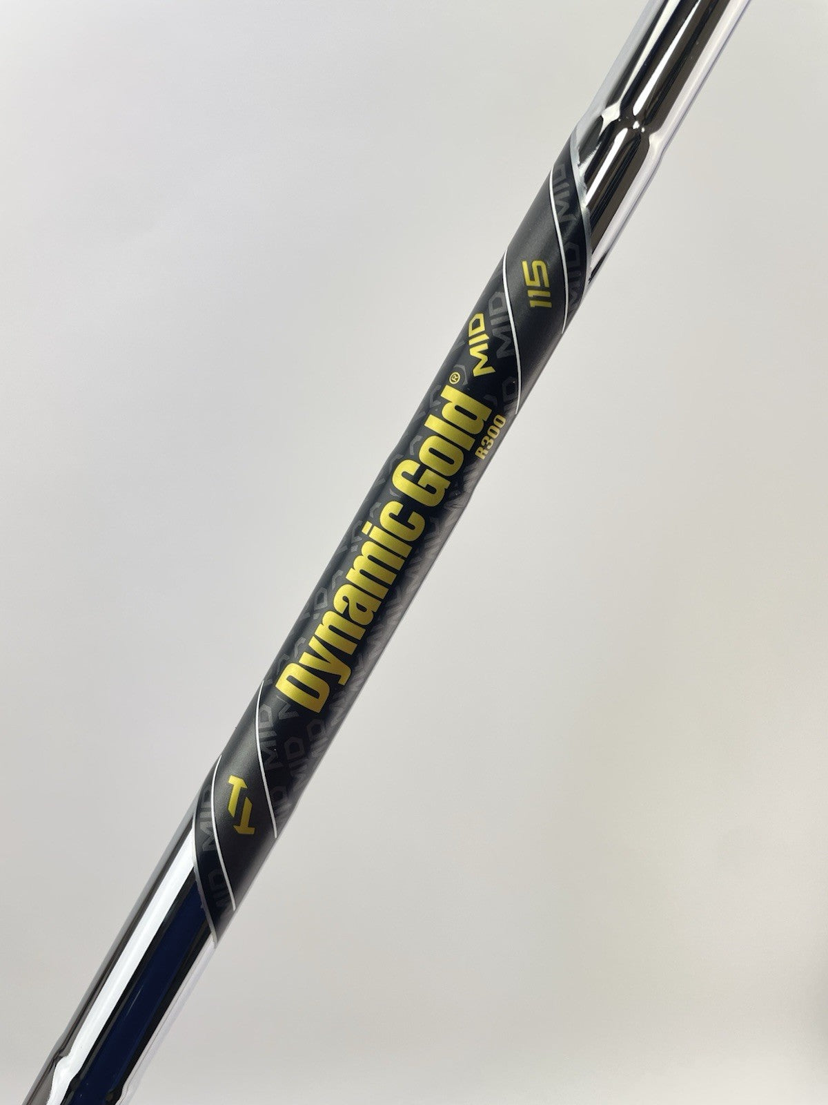 Dynamic Gold Mid 115 Iron Shaft Regular Flex Steel 35 /0.355 Tapered /265690