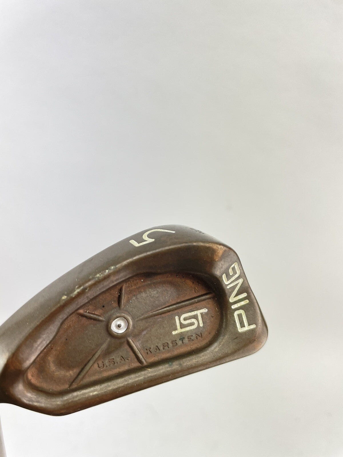 Ping ISI 5 Iron Beryllium Becu White Dot Project X 5.5 Regular Steel /Left 180334