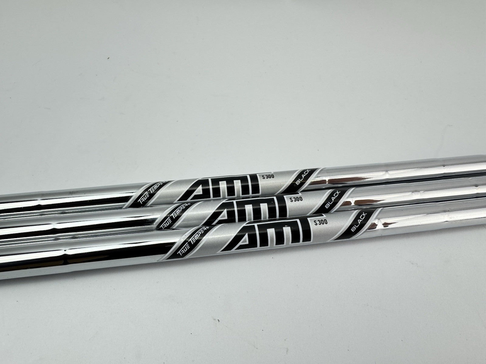 AMT Black Wedge Shaft Set (3) S300 Stiff Flex Steel 0.355 Tapered /297290