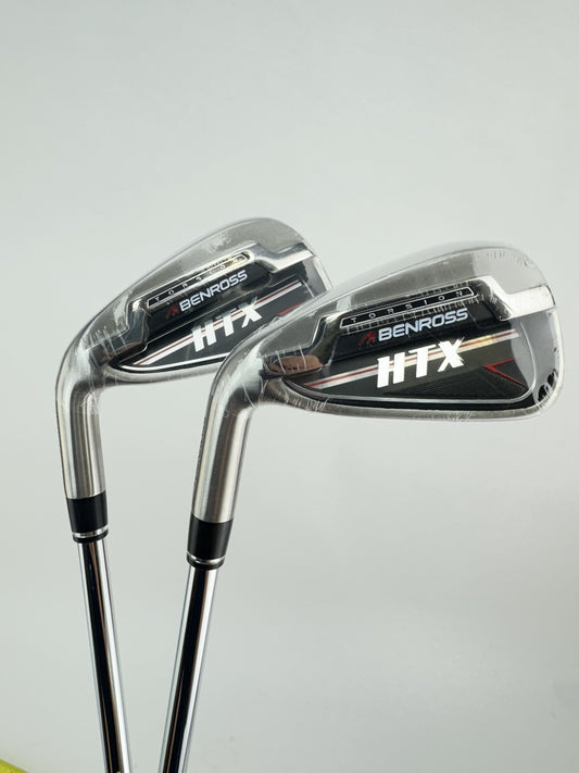 Benross HTX 5 + 6 Irons Left Handed KBS Tour 90 Regular Steel /New /191380