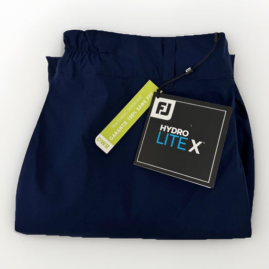 FootJoy HydroLite X Rain Trousers Men's XL Navy Waterproof Lightweight/334460