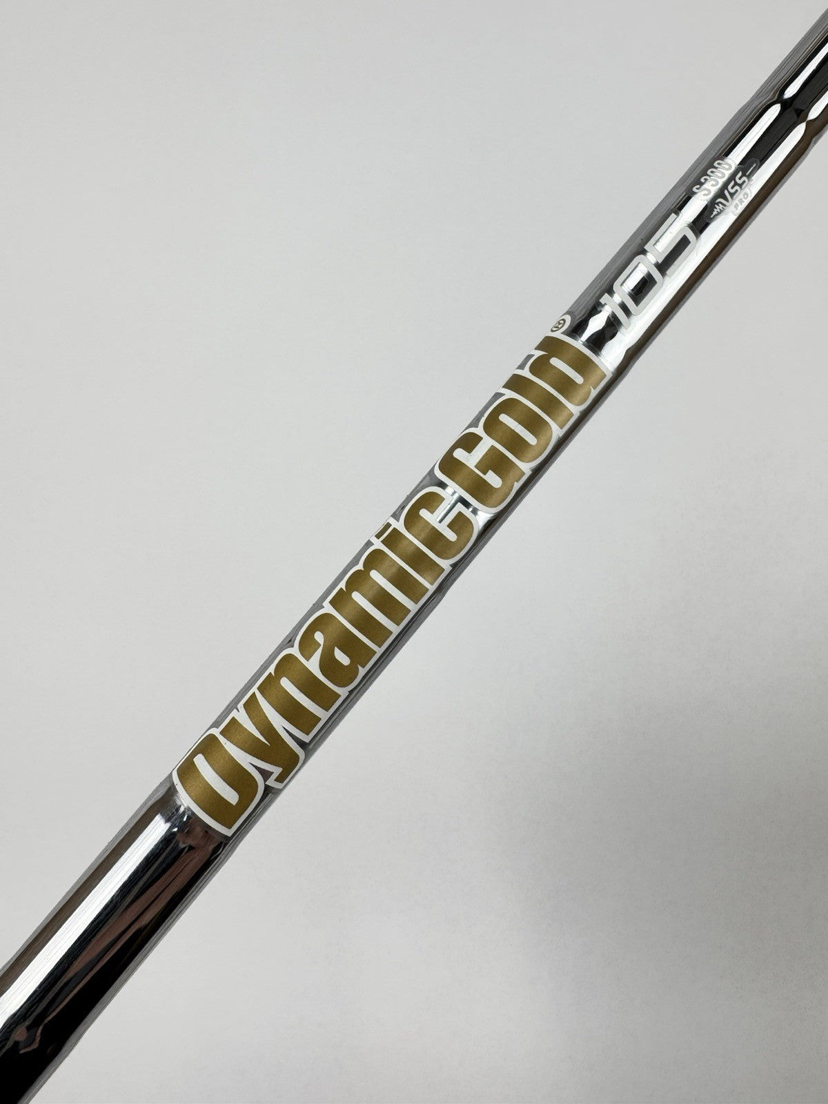Dynamic Gold 105 Iron Shaft S300 Stiff Flex Steel 35.75” /0.355 Tapered /328300