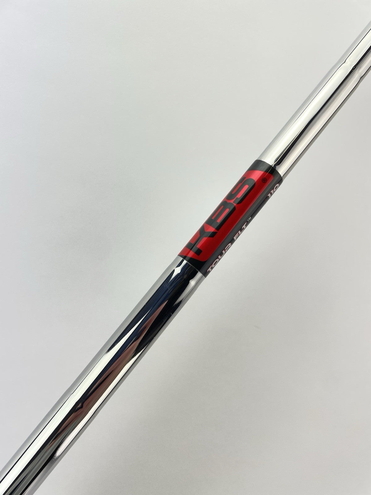 KBS Tour FLT Iron Shaft 110 Regular Flex Steel 35.25” /0.355 Tapered /289680