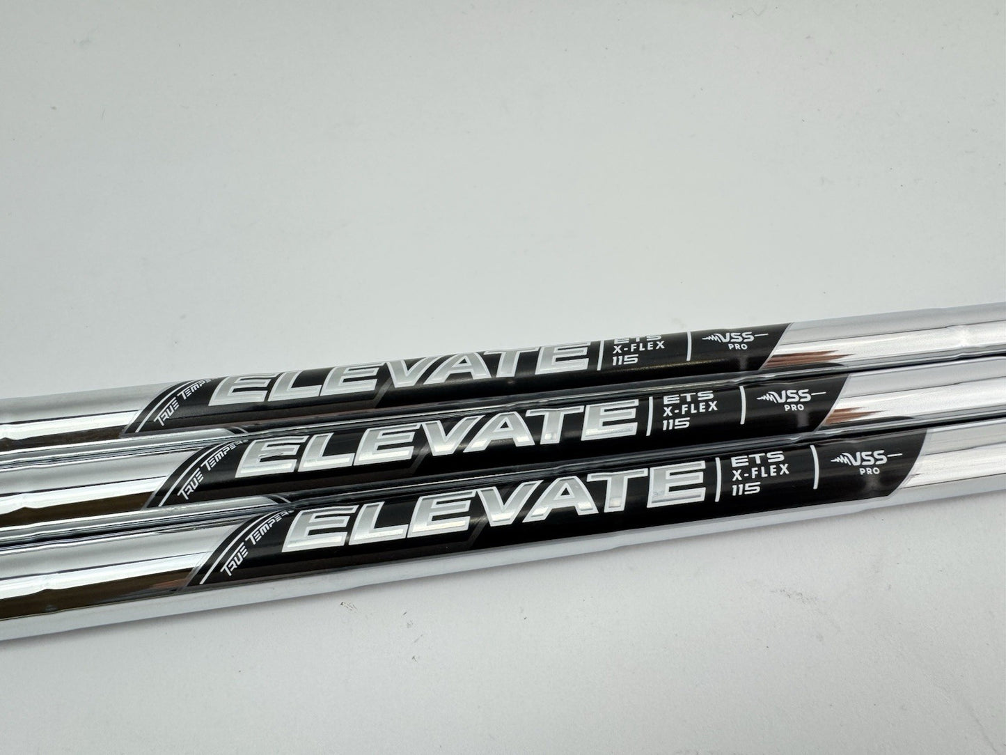Elevate Pro Wedge Shaft Set (3) Vss 115 X Flex Steel +1/2” /0.355 Tapered /291312