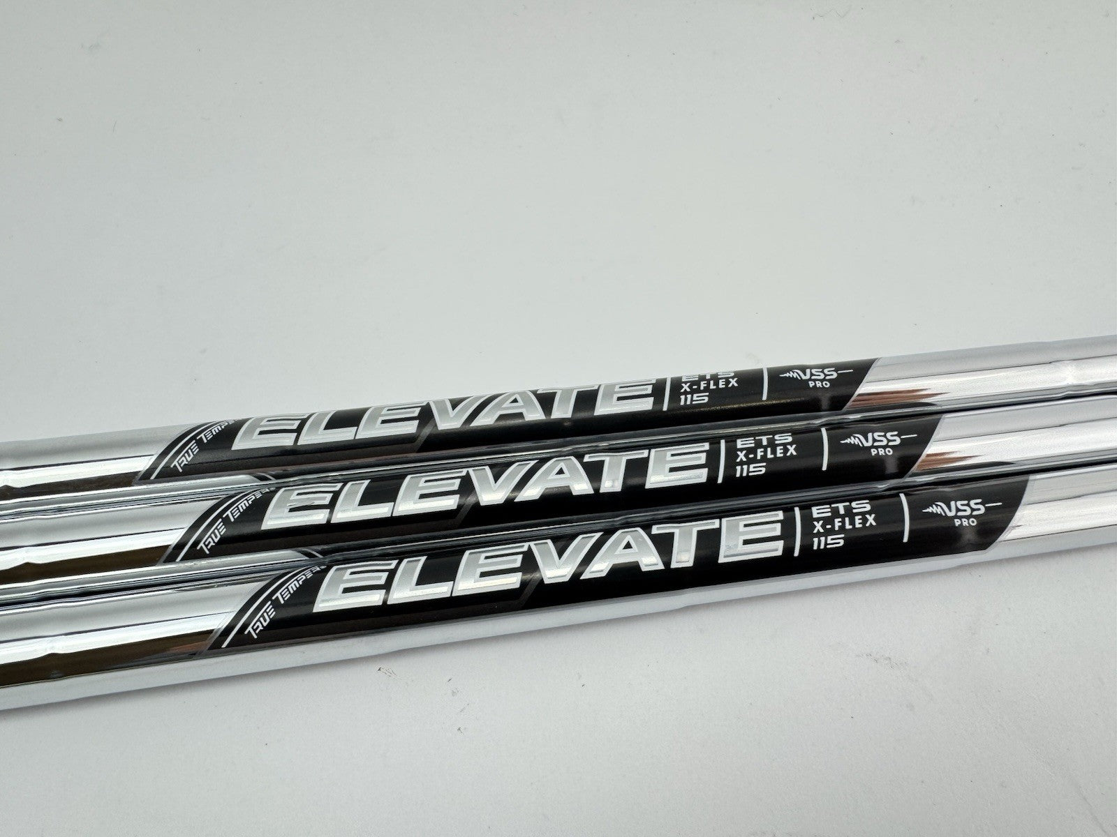 Elevate Pro Wedge Shaft Set (3) Vss 115 X Flex Steel +1/2” /0.355 Tapered /291312