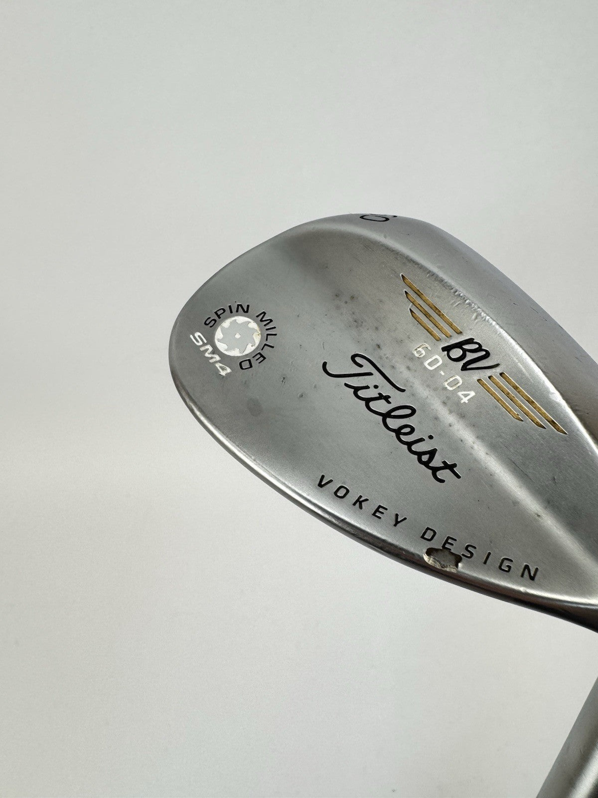 Titleist Vokey Lob Wedge 60* SM4 S300 Stiff Steel /Right Handed /New Grip /346832