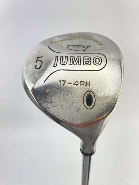 Mens Golf 5 Wood 21* American Classic Jumbo Regular Steel /Right /New Grip/218290