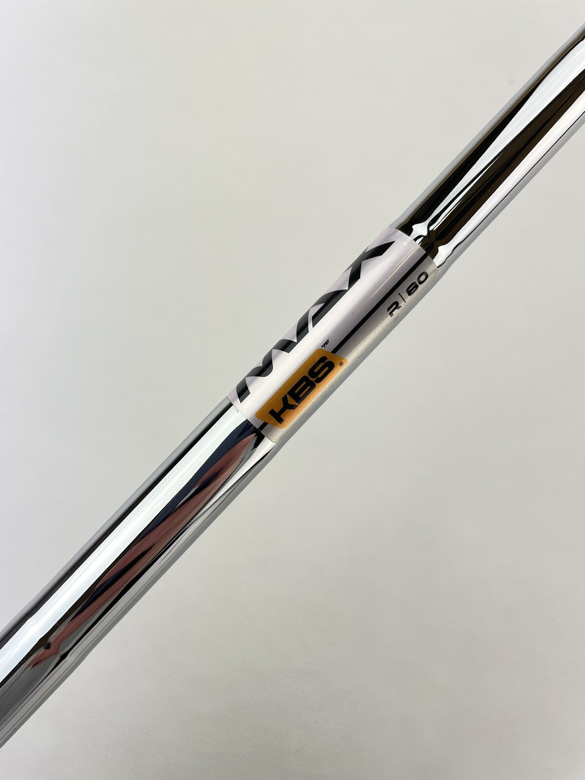 KBS Max 80 Iron Shaft Regular Flex Steel 36” /0.370 Parallel /205630