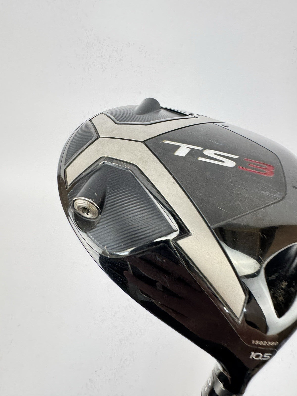 Titleist TS3 Driver 10.5* UST Helium F4 Stiff Graphite /New Shaft + Grip /348801