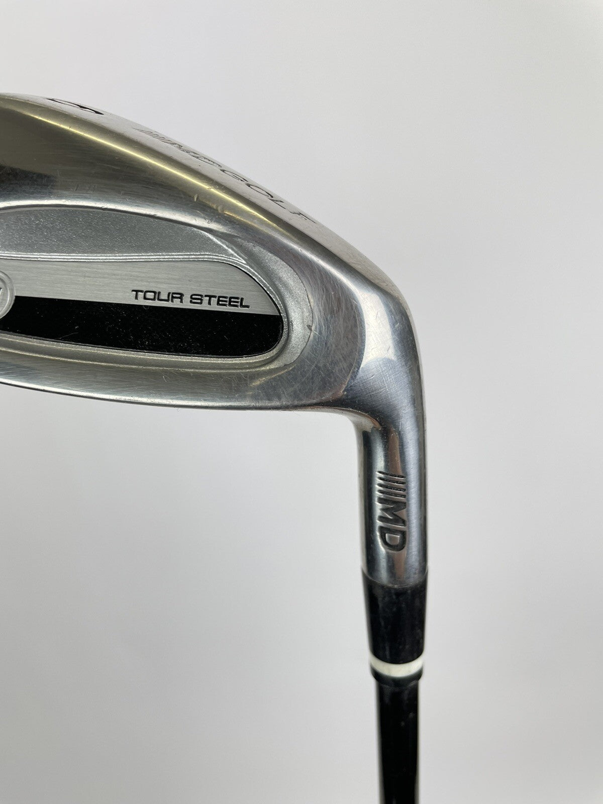MD Golf Tour Steel 6 Iron 2 Up Mid Flex Graphite /New Grip3