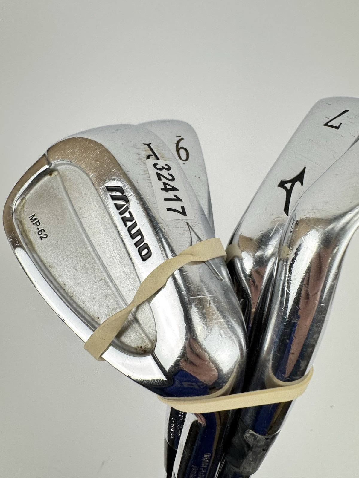 Mizuno MP62 Irons 5,7,9+PW Dynamic Gold R300 Regular Steel /New Grip /3241716