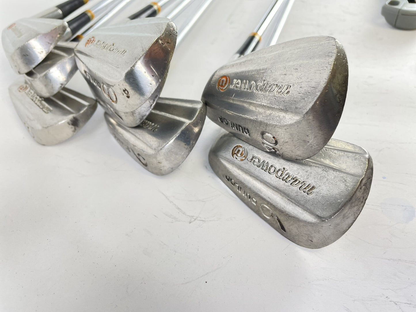 Dunlop Maxpower Forged Irons Vintage Blades 3-10 Regular Steel/New Grips/072310