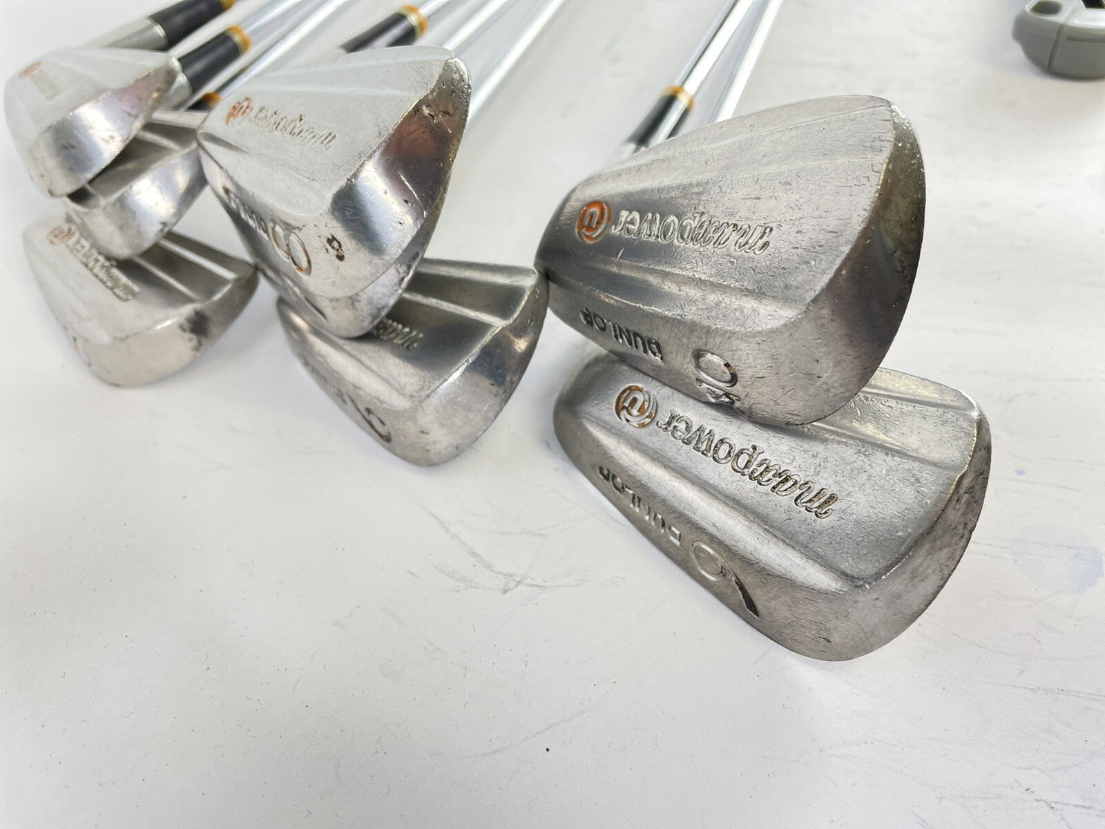 Dunlop Maxpower Forged Irons Vintage Blades 3-10 Regular Steel/New Grips/072310