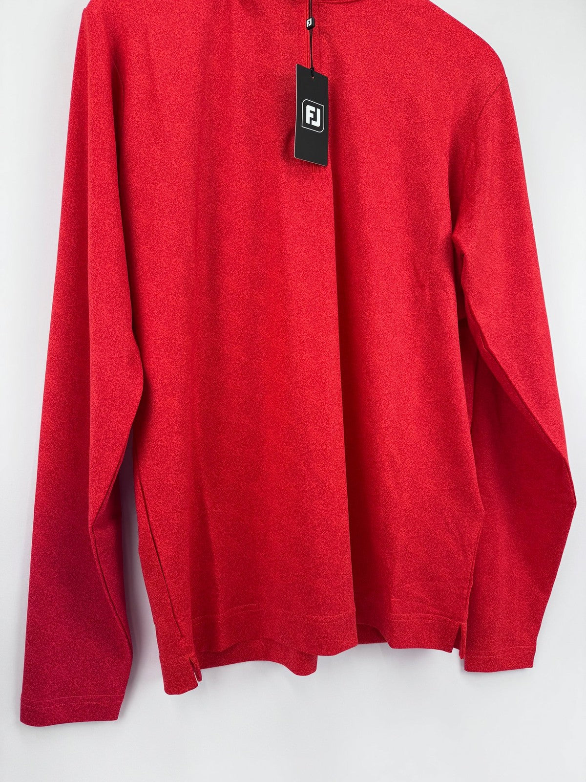 FootJoy Chill-Out Golf Pullover Men's Size Medium Red Moisture Wicking/313466