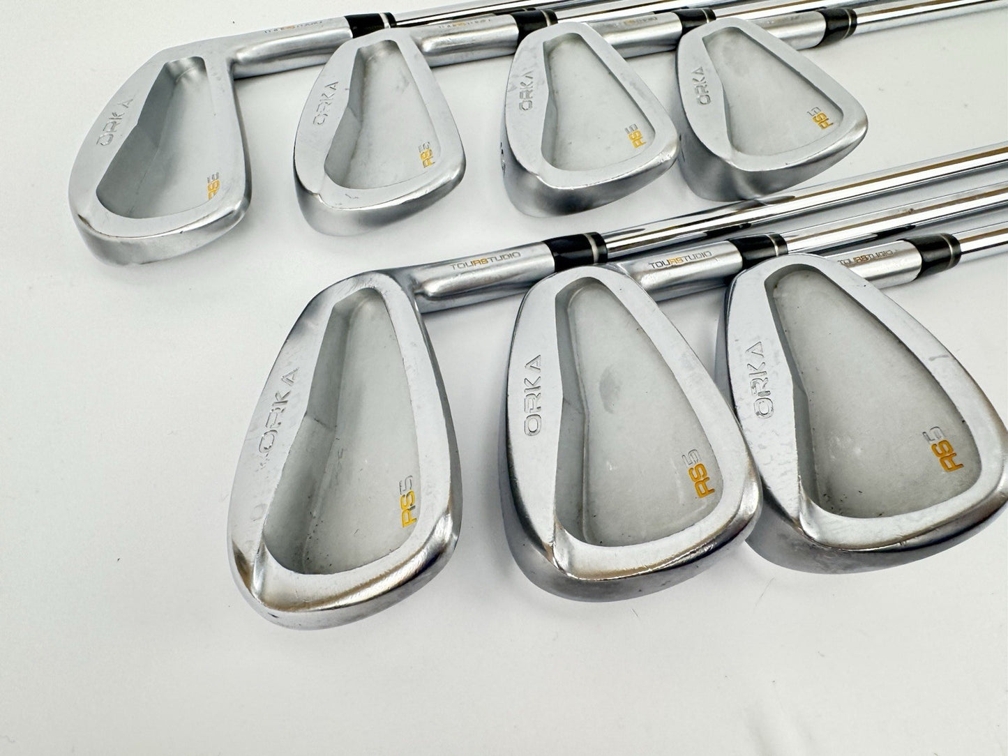 Orka RS5 Irons 4-PW Regular Flex Steel /Right Handed /New Grips /317663